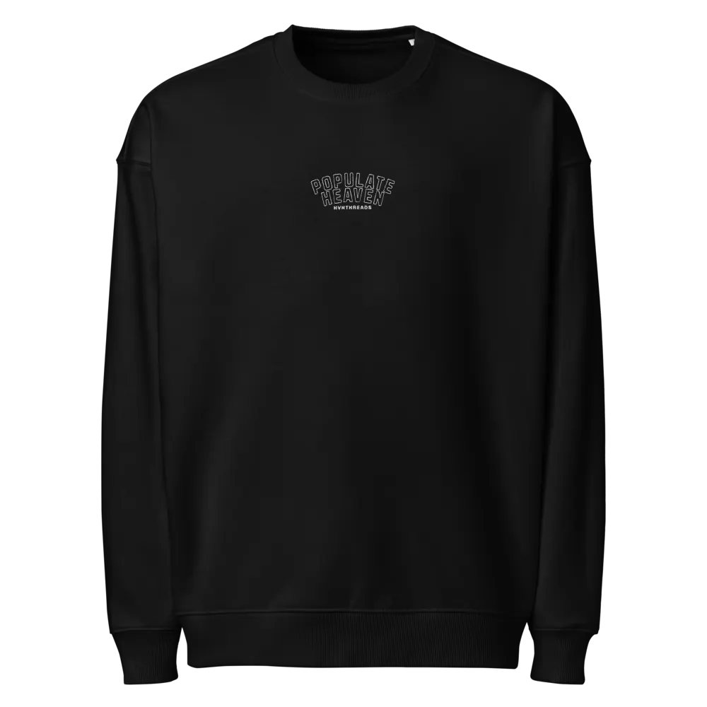 Populate Heaven Organic Oversized Sweatshirt | HVN Threads