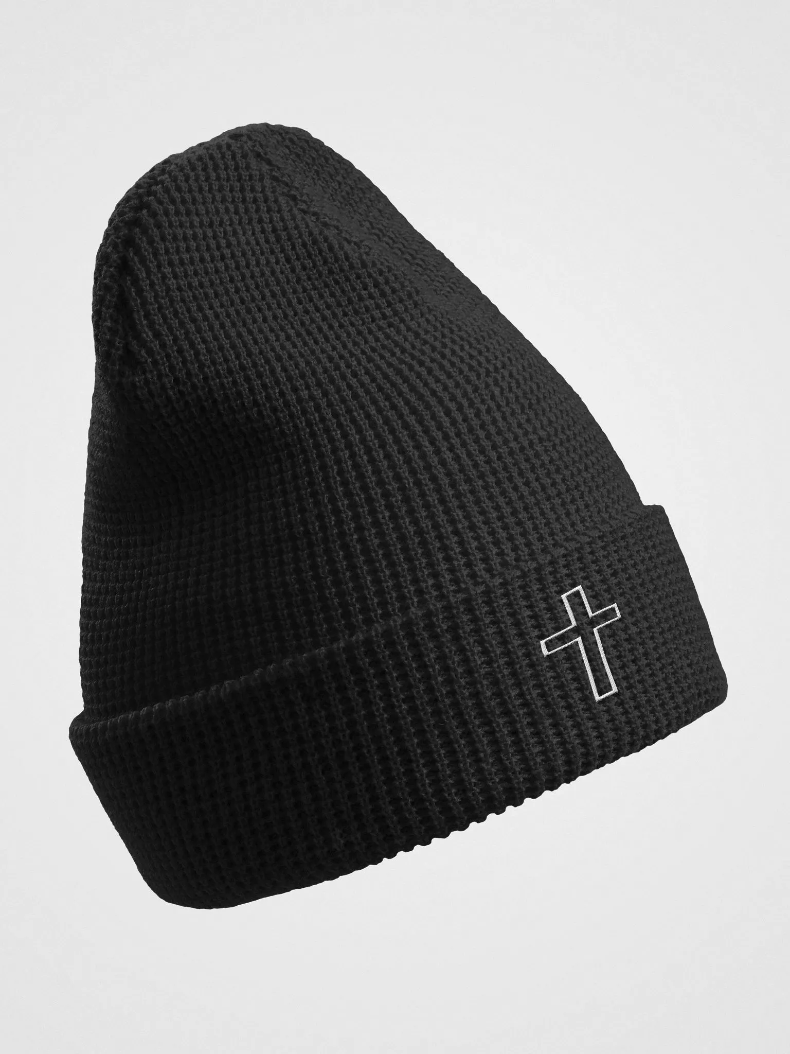 【Rosen Kreuz】WAFFLE CROSS BEANIE Rosen Kreuz】WAFFLE CROSS BEANIE (4color) | OUR BRAND,Rosen