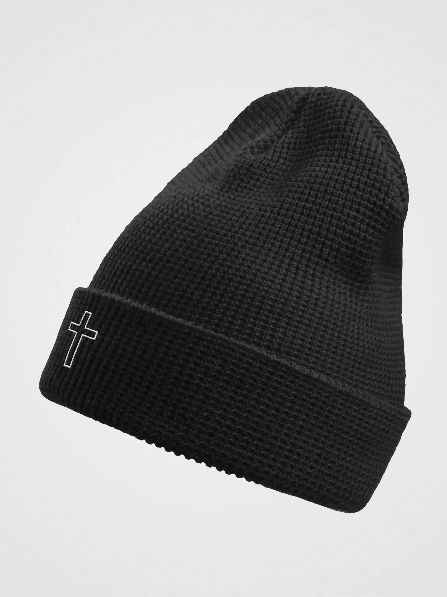 【Rosen Kreuz】WAFFLE CROSS BEANIE Rosen Kreuz】WAFFLE CROSS BEANIE (4color) | OUR BRAND,Rosen