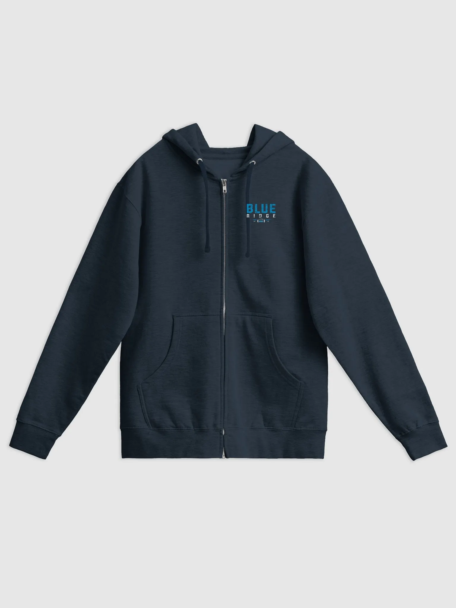 BLUE RIDGE FRENCHIE COLLEGE ZIP-Up HOODIE | DaddyDimmuTv