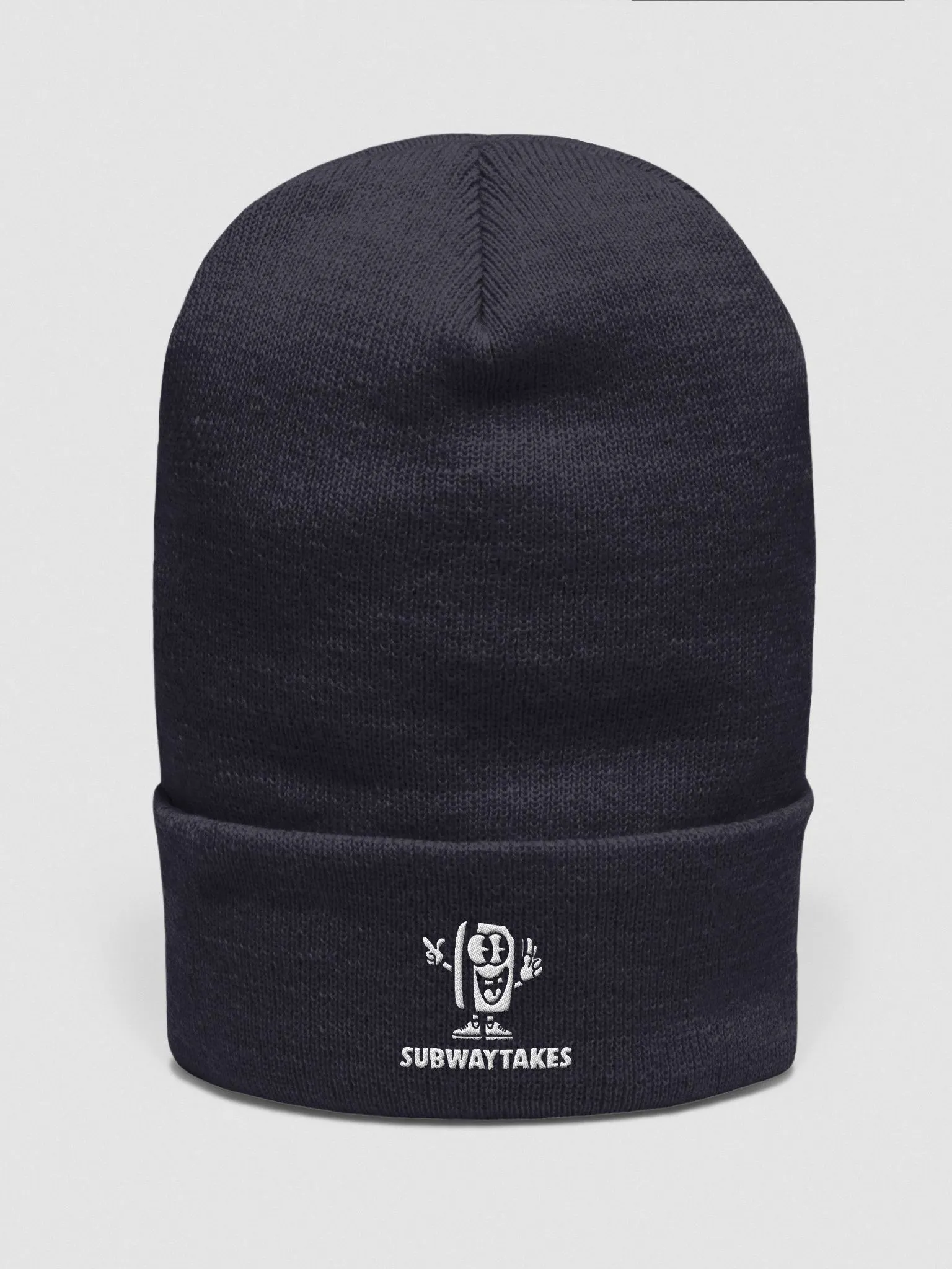 Beanie w/ Embroidered Logo | SubwayTakes