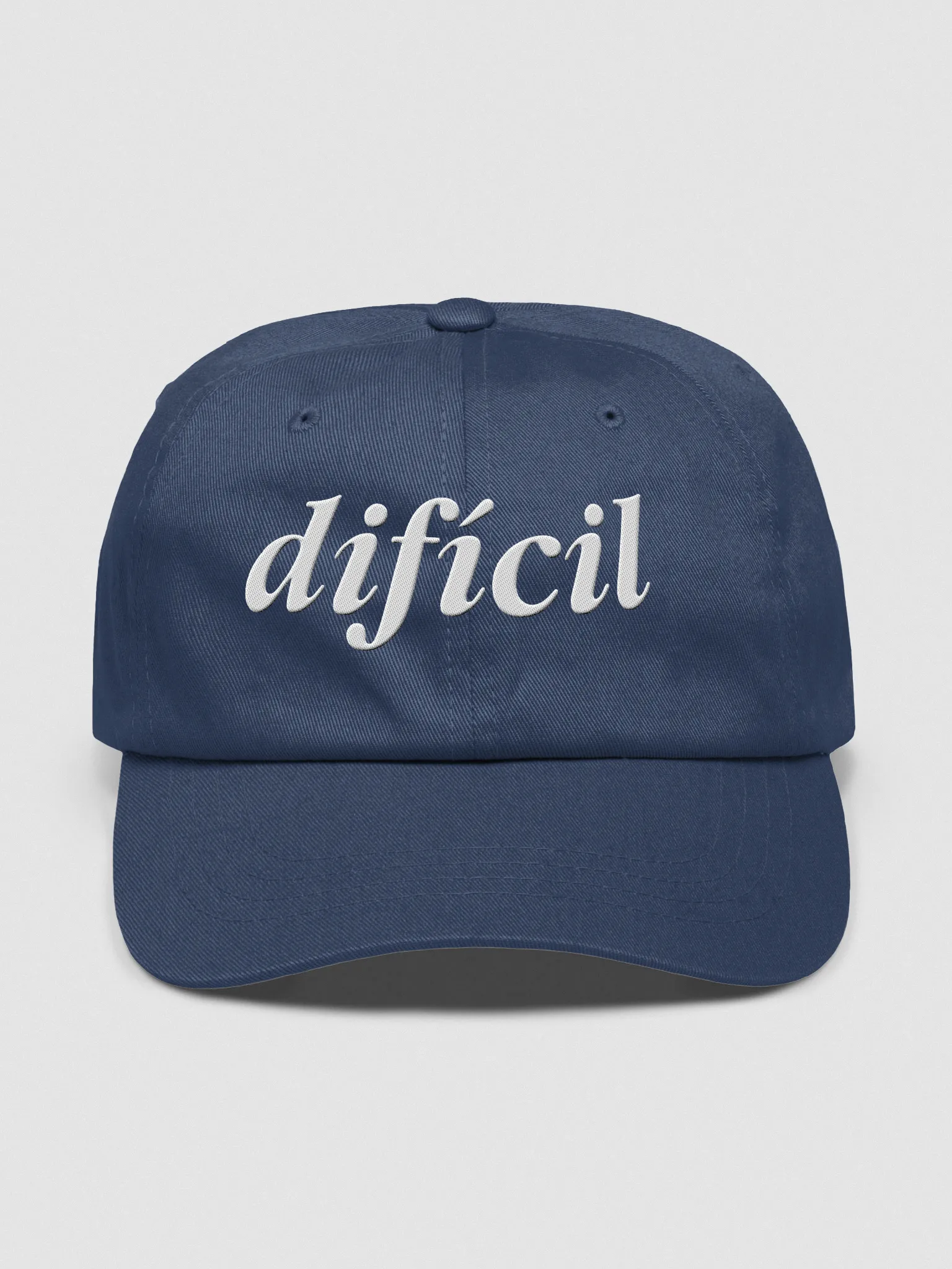 difícil hat - 100% cotton | @levelsio.com | techno optimist wear