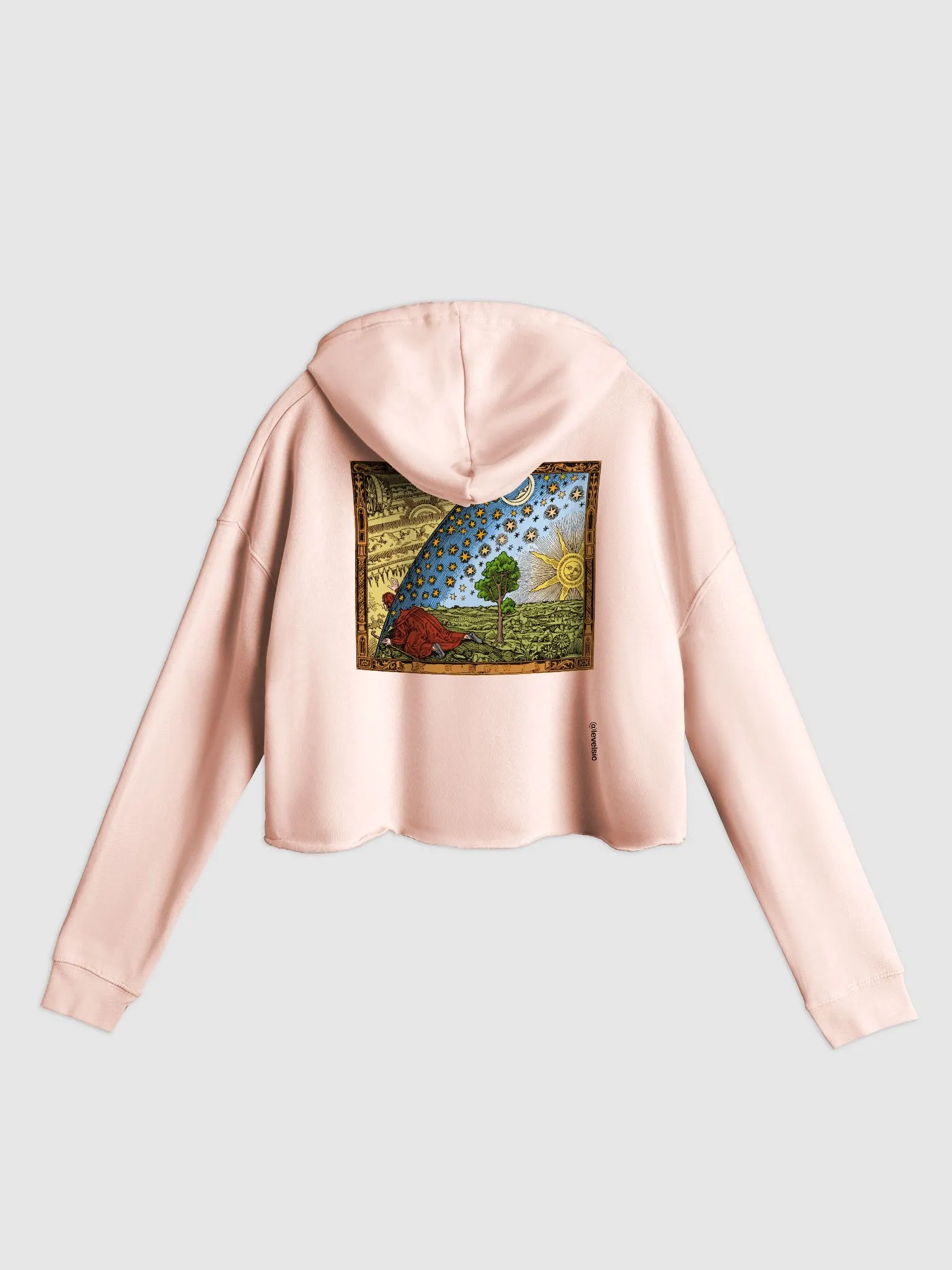 【SATIIIZ】Hysteric Dyeing Crop Hoodie SATIIIZ】Hysteric Dyeing Crop Hoodie