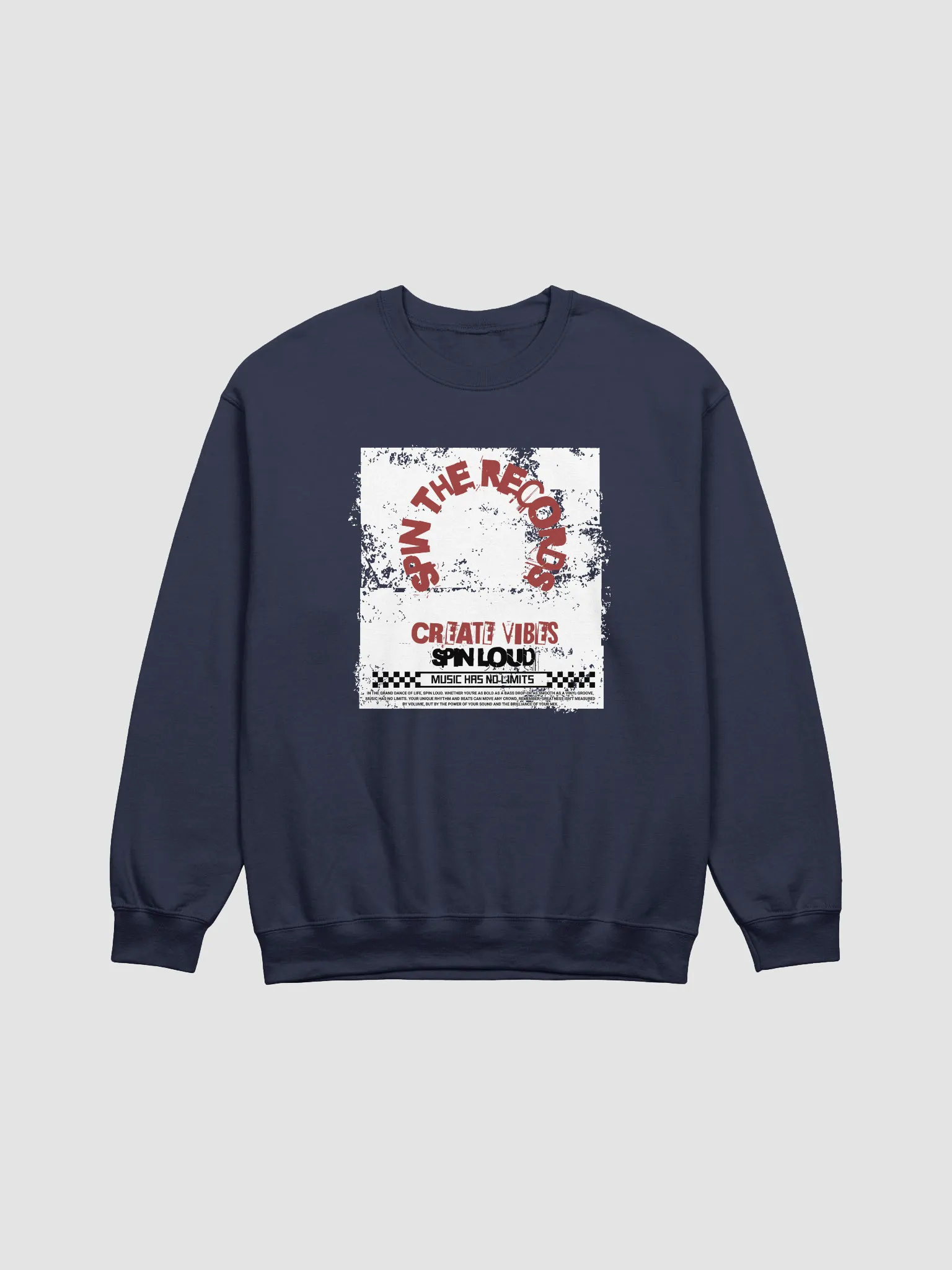 Vibrant Melodies Circle Sweatshirt | Hewlaq Vibrant Melodies Circle Sweatshirt | Hewlaq