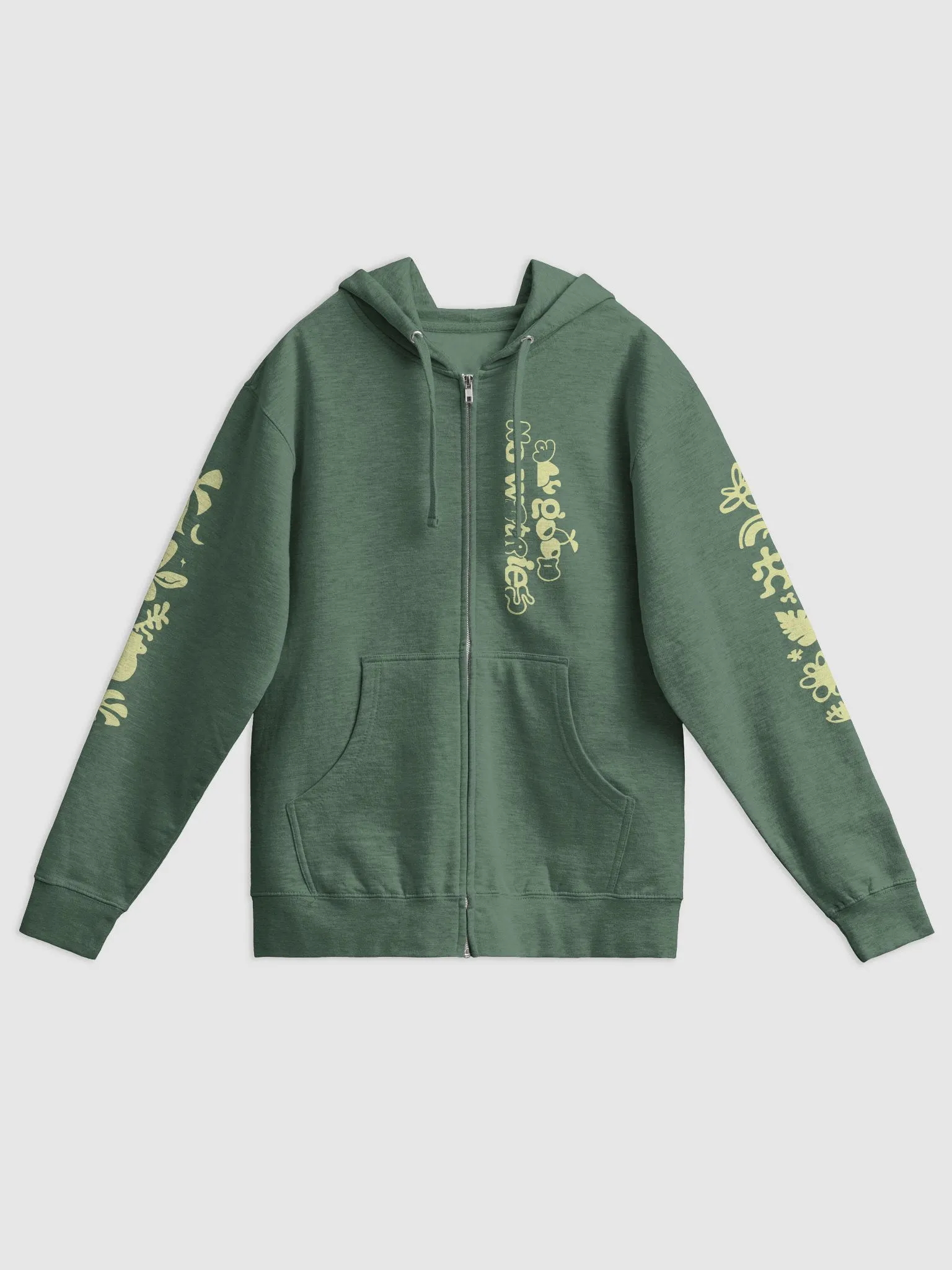 Far Out Zip Up Hoodie | All Good No Worries