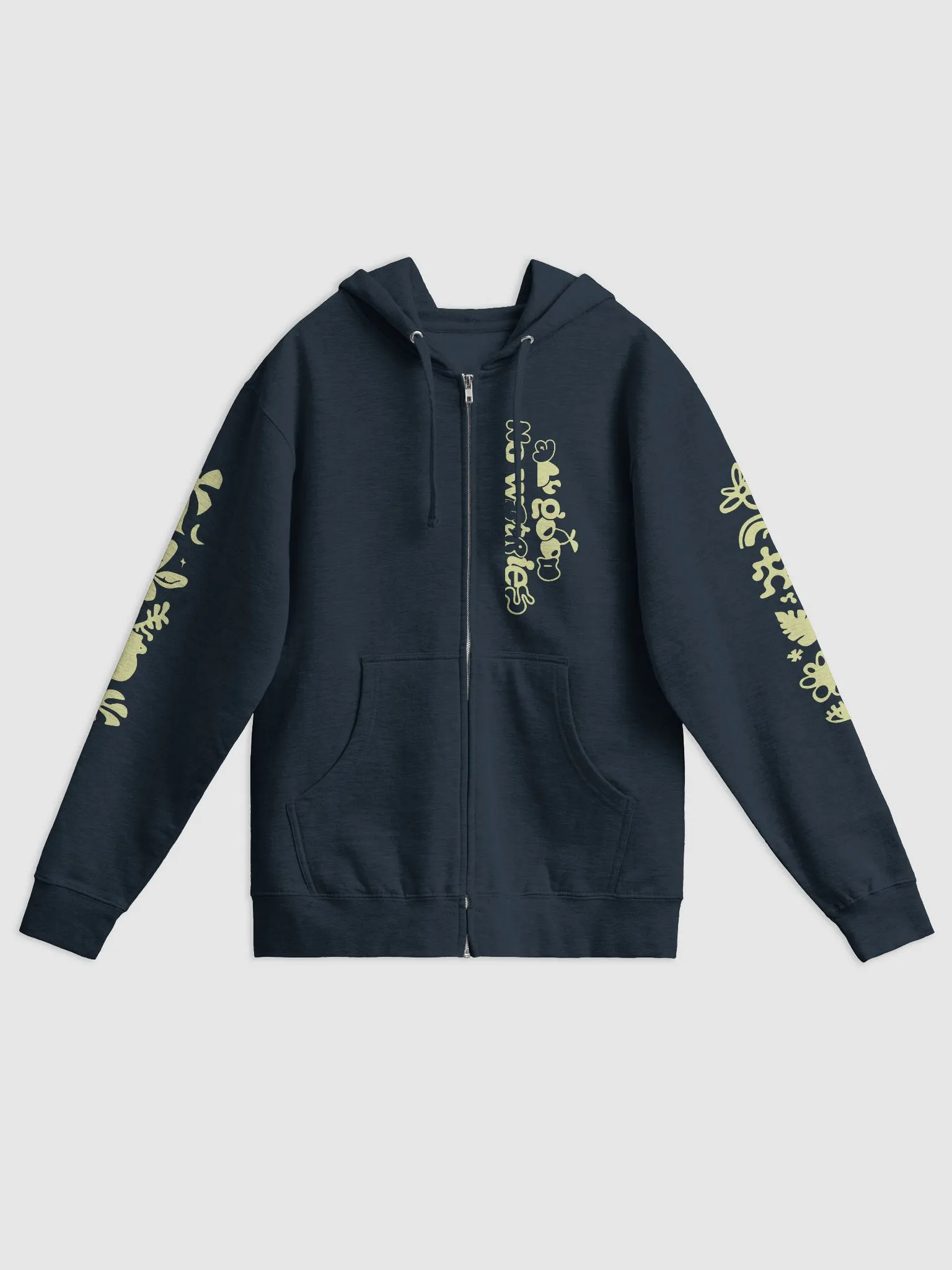 トップス BEEDEN EMBROIDERY JUST FIT ZIP HOODIE BEEDEN EMBROIDERY JUST FIT ZIP HOODIE