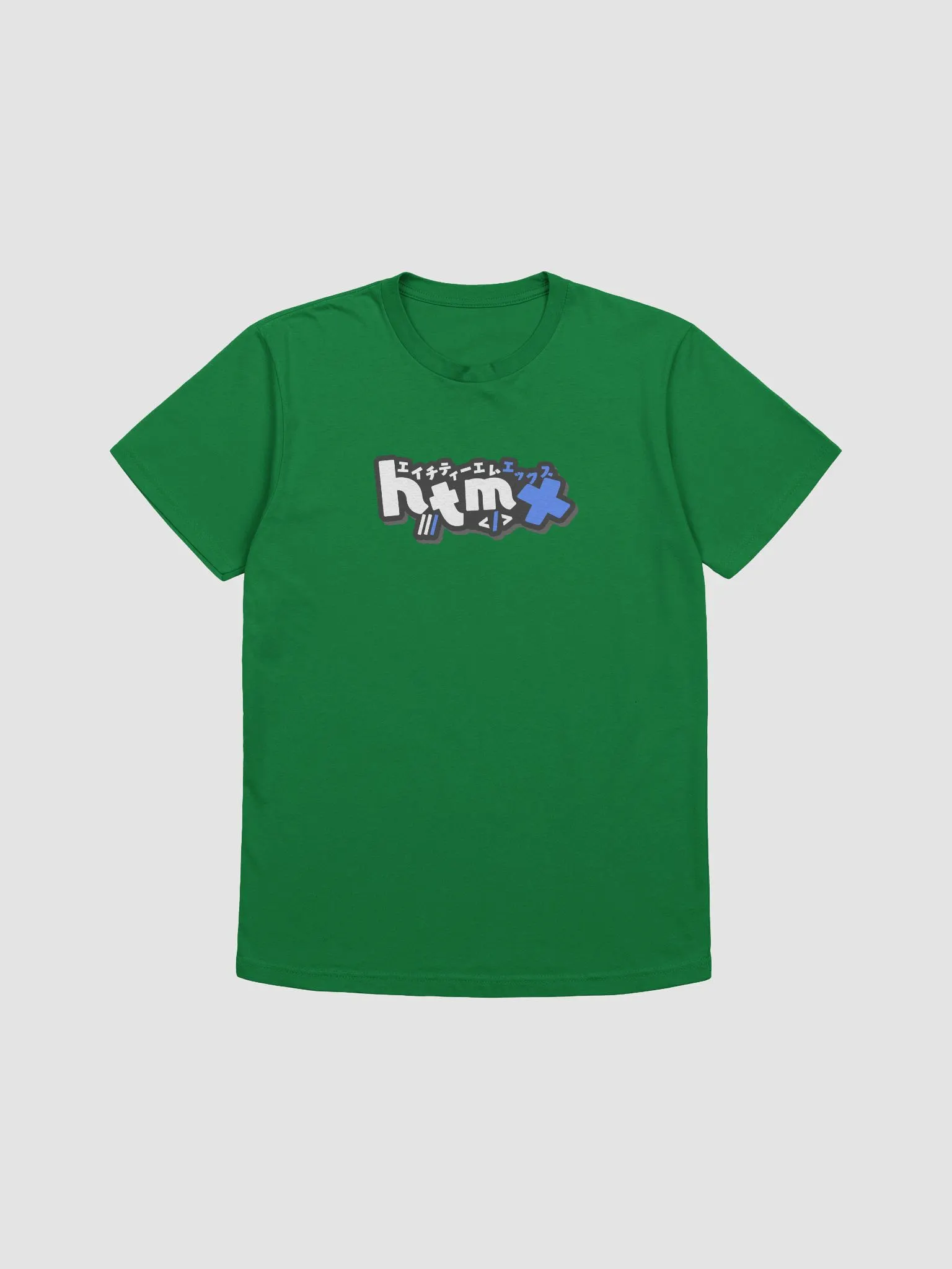 htmx katakana shirt | swag.htmx.org