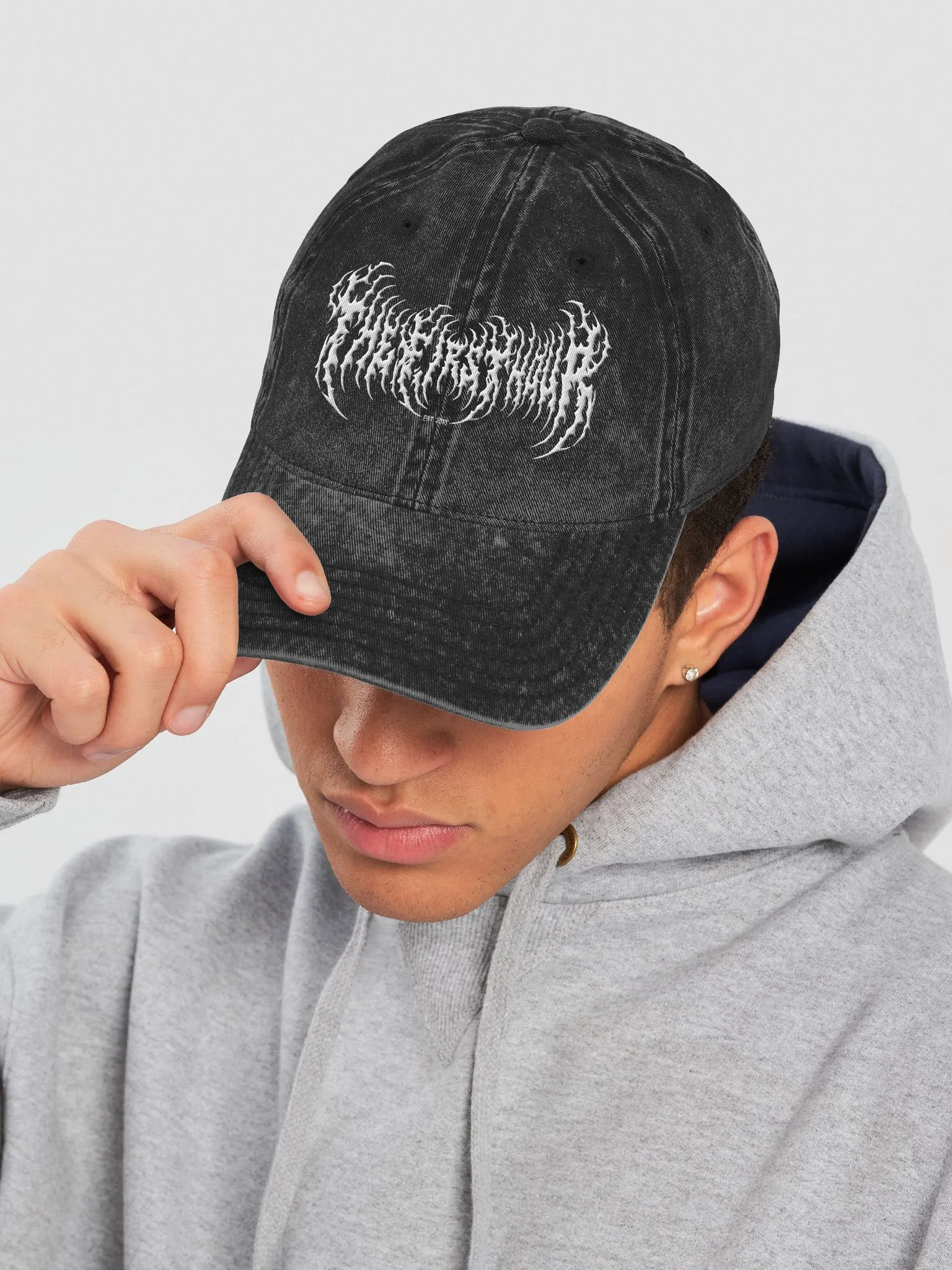 The First Hour Vintage Wash Cap / Death Metal Collection