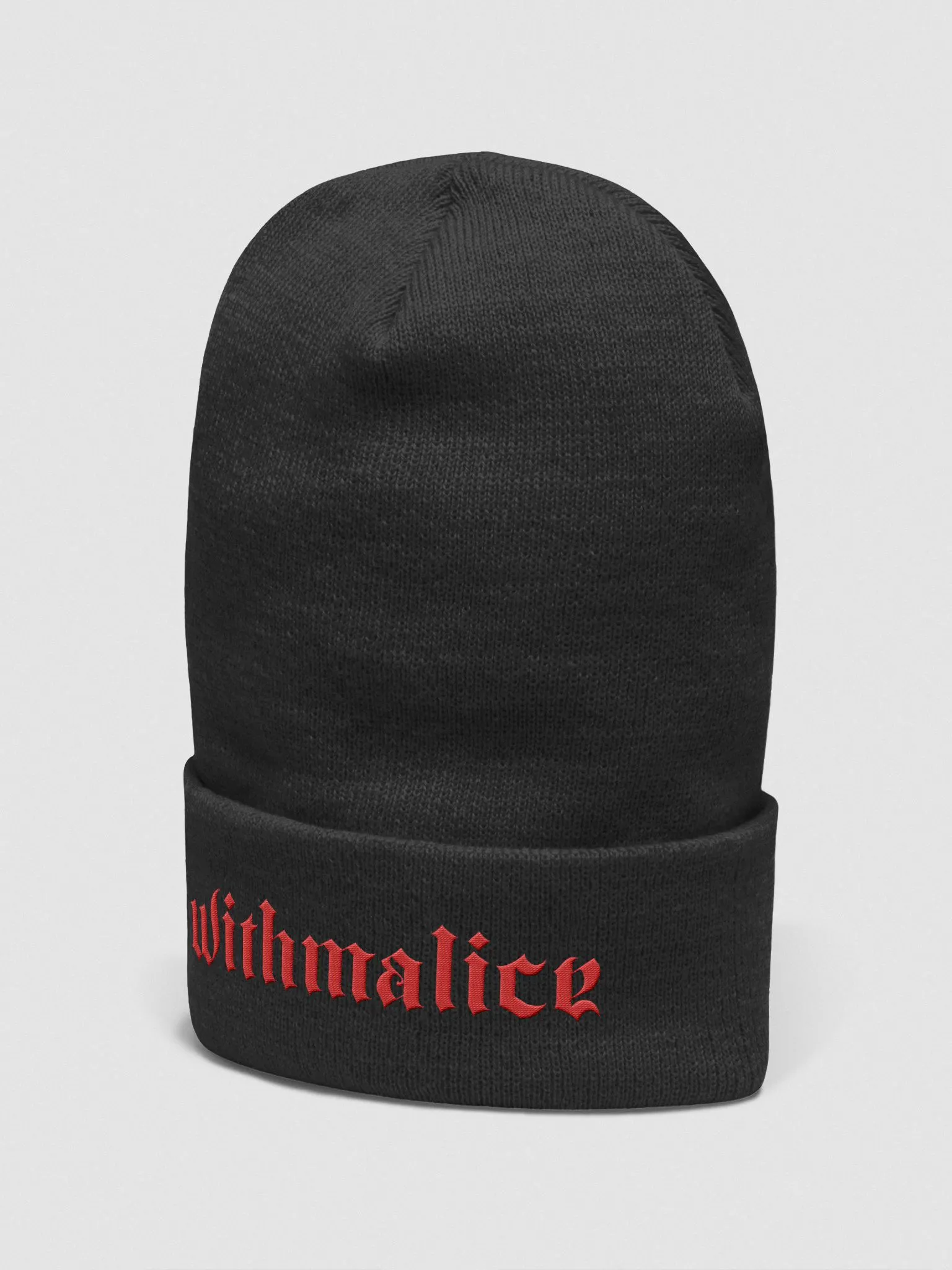 国内で当店のみ Devil666ish - I am taken beanie withmalice beanie | withmalice