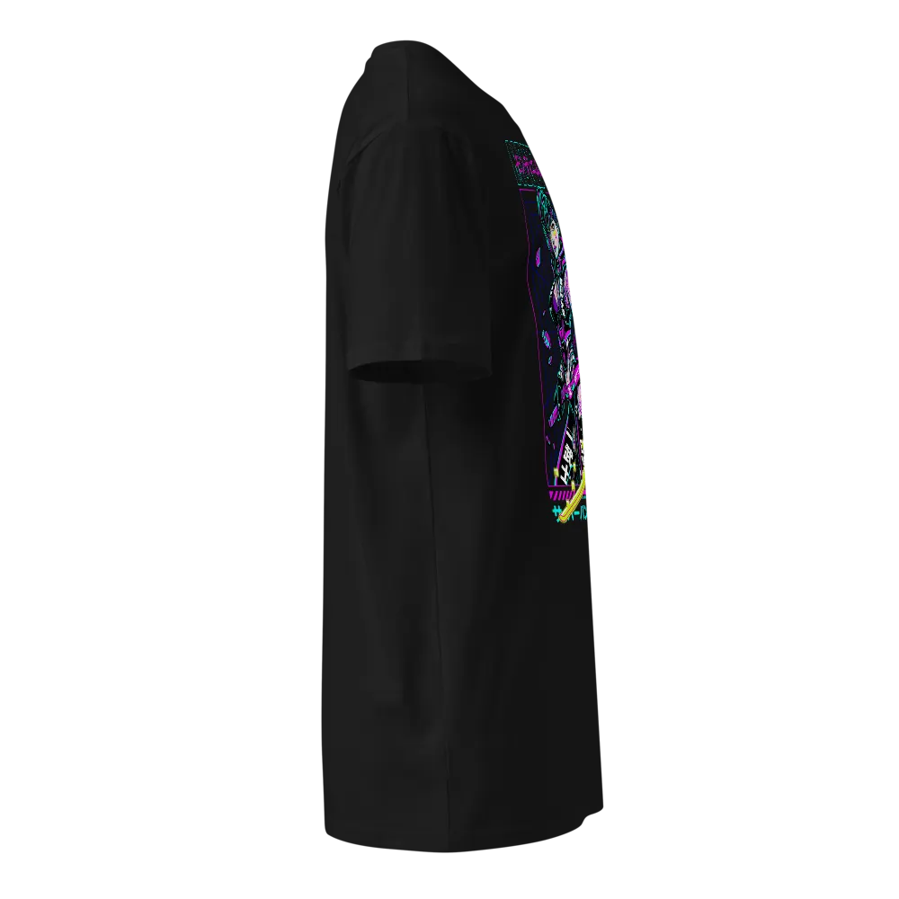 Cyberpunk City Tokyo 808 T-Shirt | MONDY MFZB MERCH