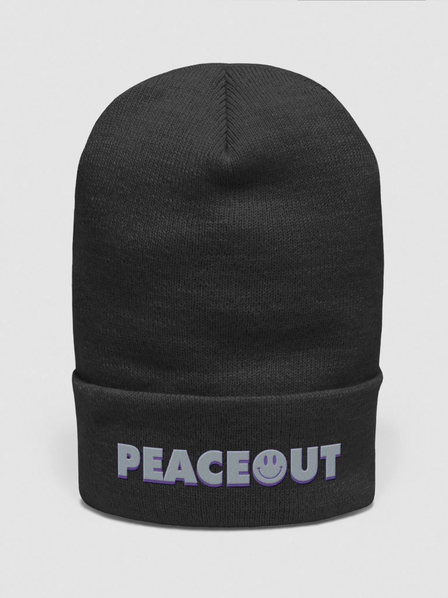 Peace Out Smiley beanie | ARIA KEOXER