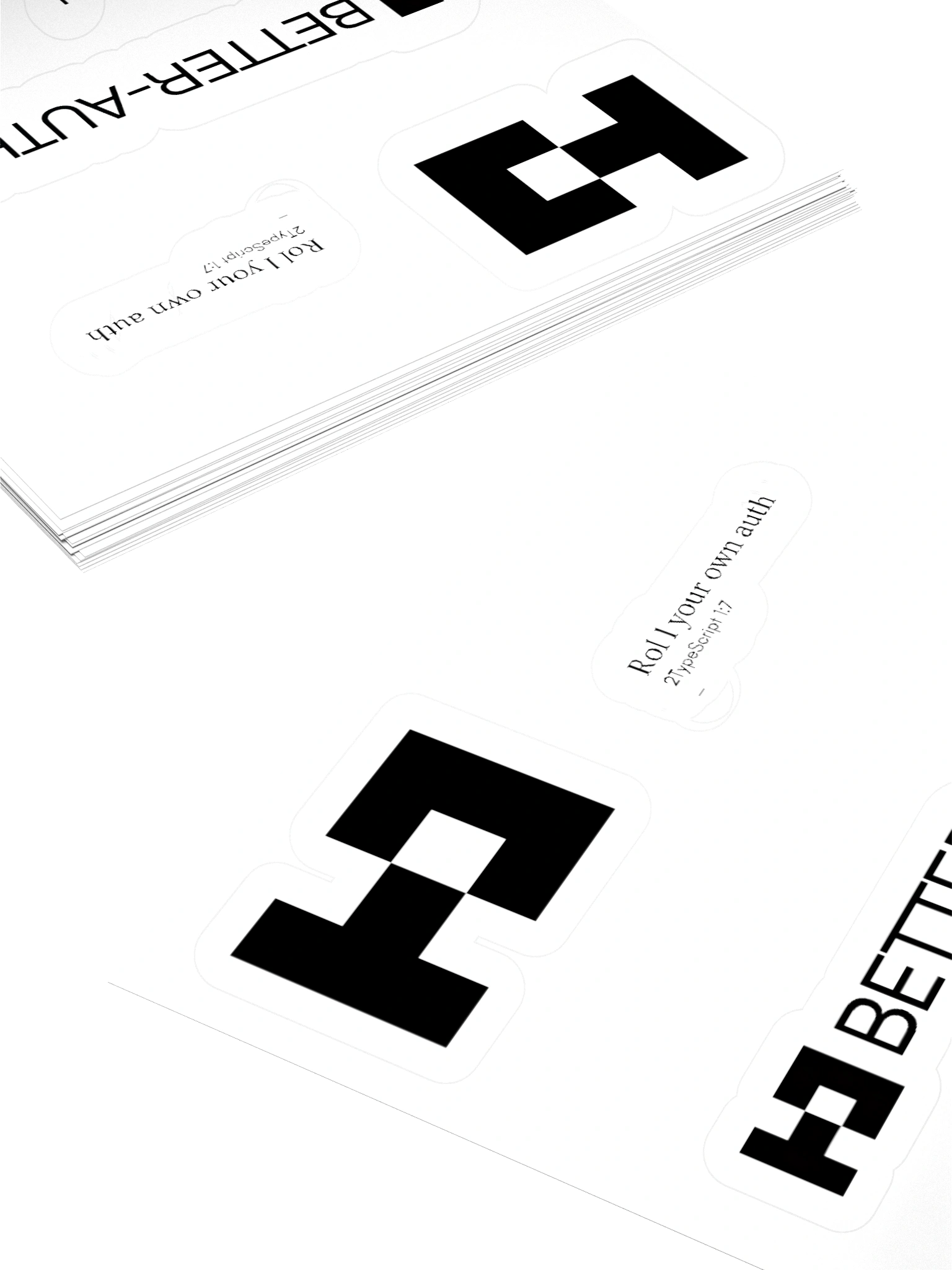 Better Auth Vinyl Stickers - View 4