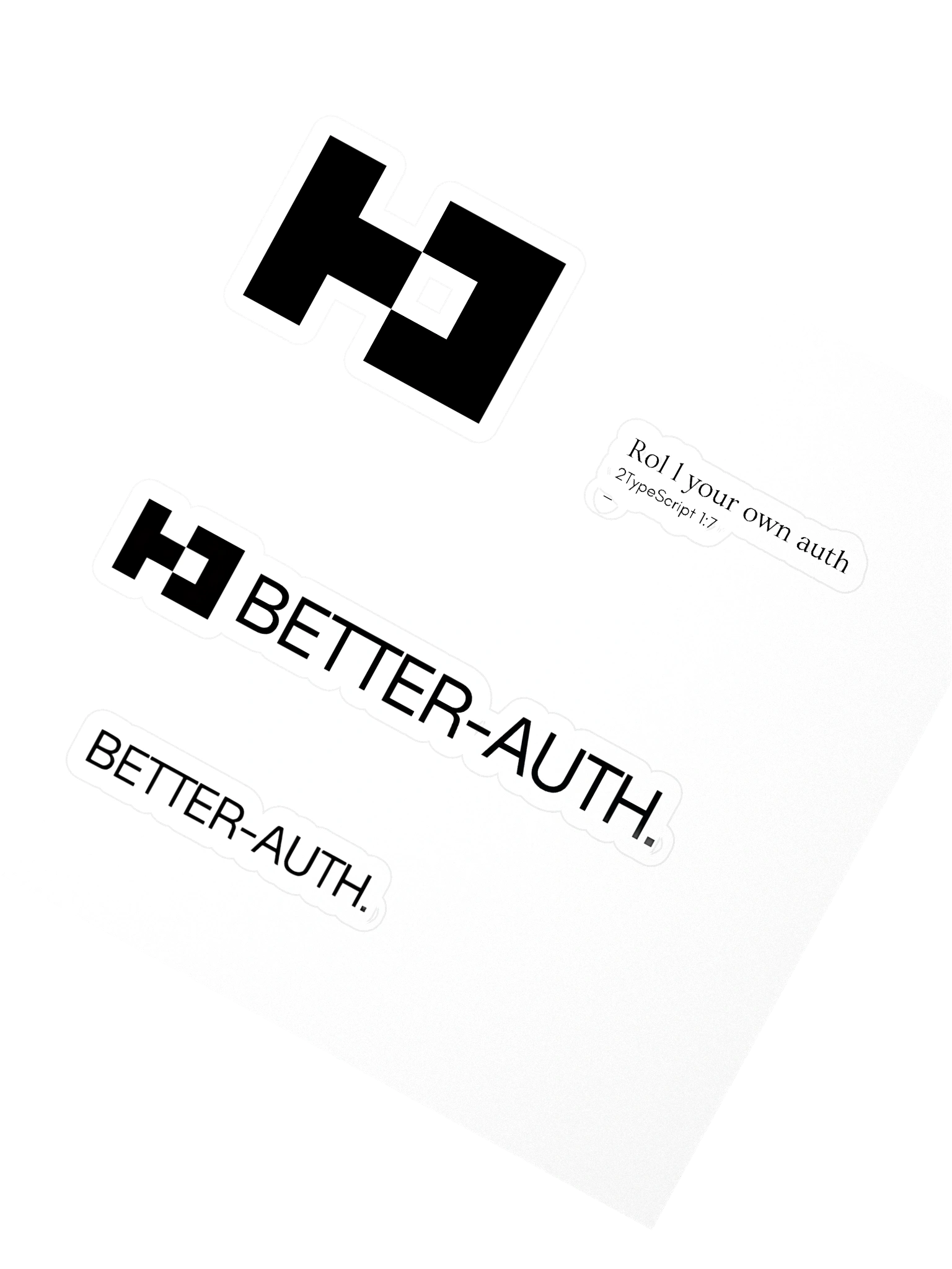Better Auth Vinyl Stickers - View 6