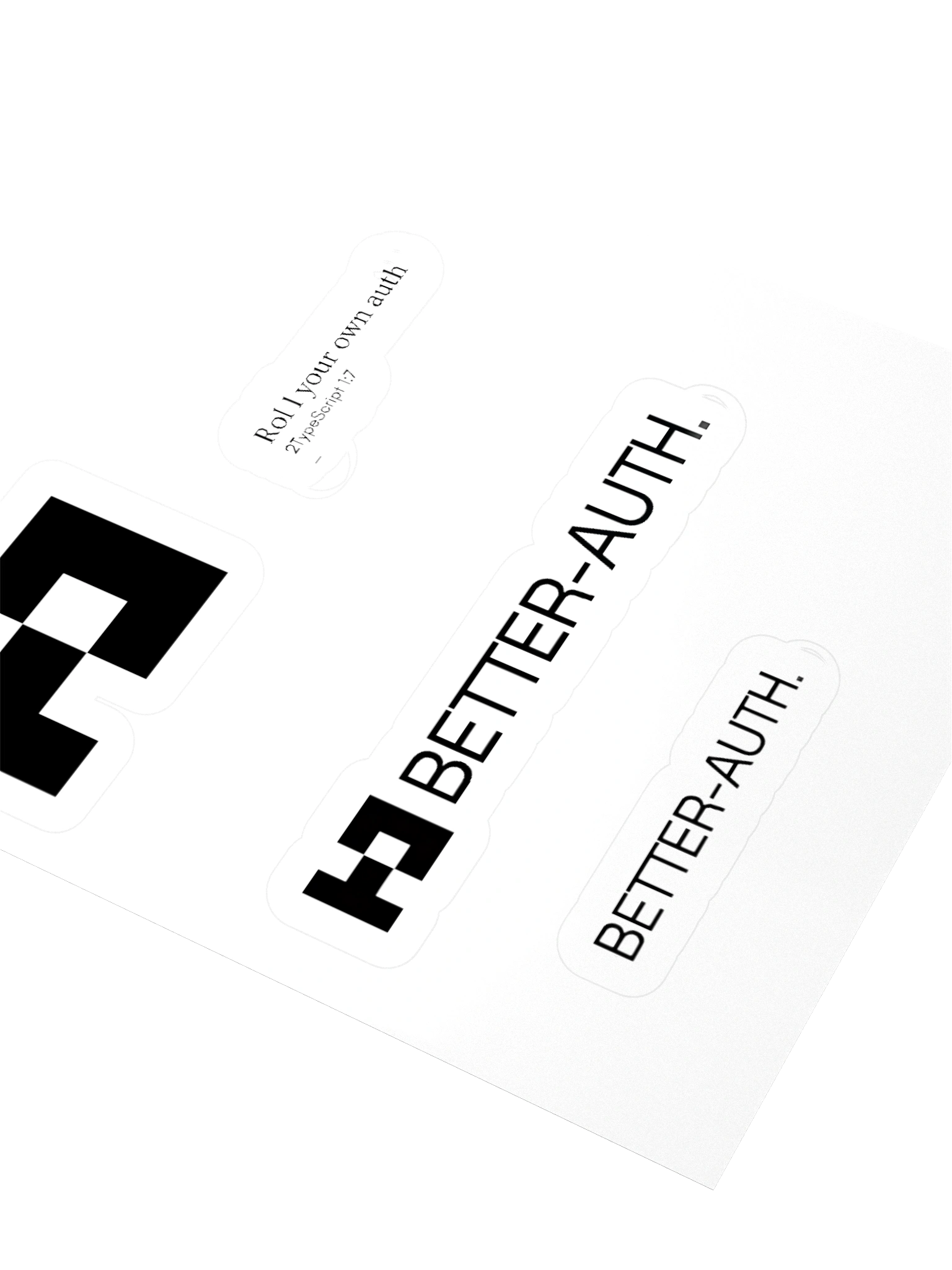 Better Auth Vinyl Stickers - View 3