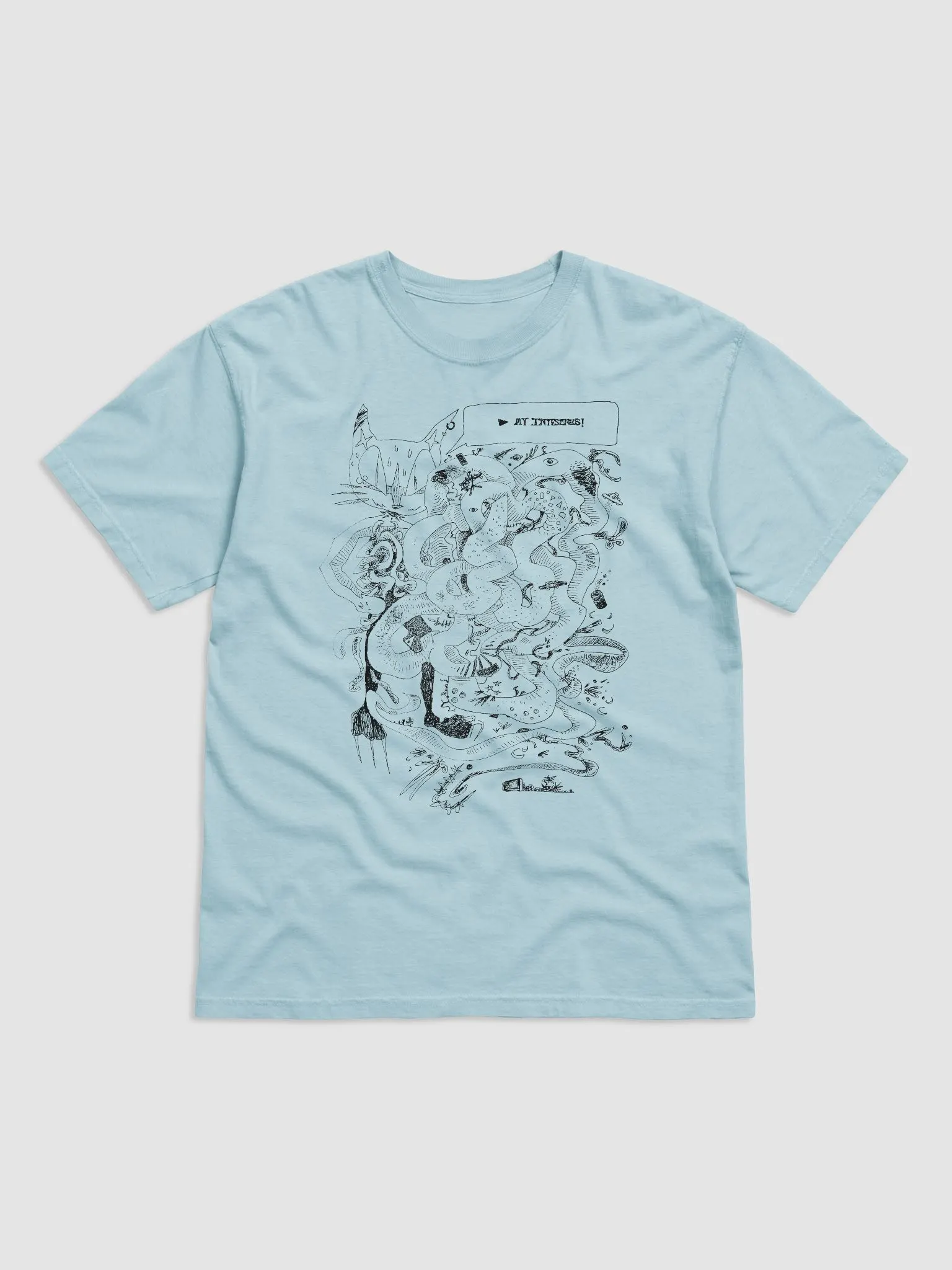 intestines shirt | astrid ztar's merch