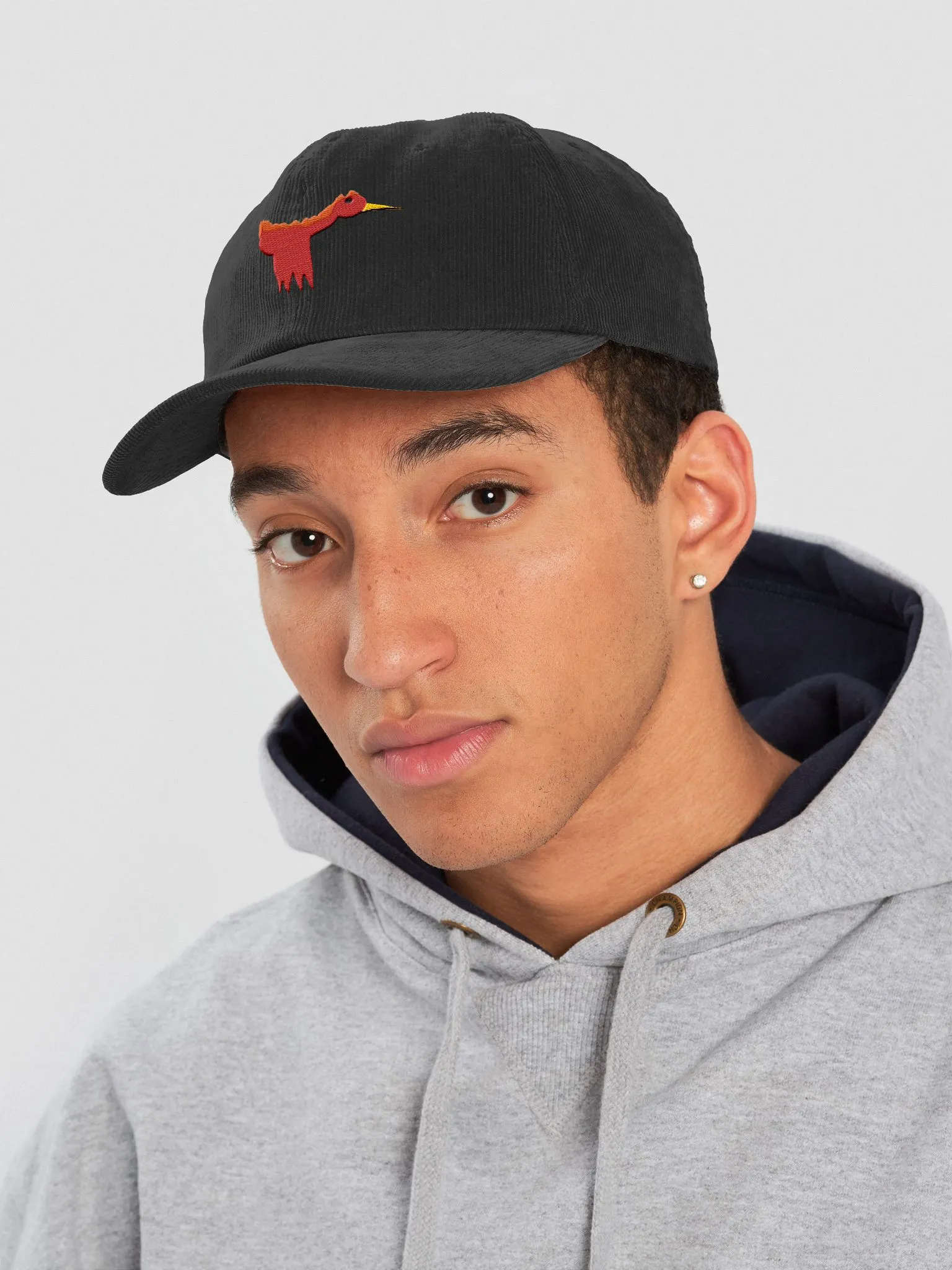 ■BAUF■ HAUS Flame Corduroy Ball Cap Black BFH-23A-U-BLK-04 MUSINSA | BAUF HAUS Flame Corduroy Ball Cap [Black]