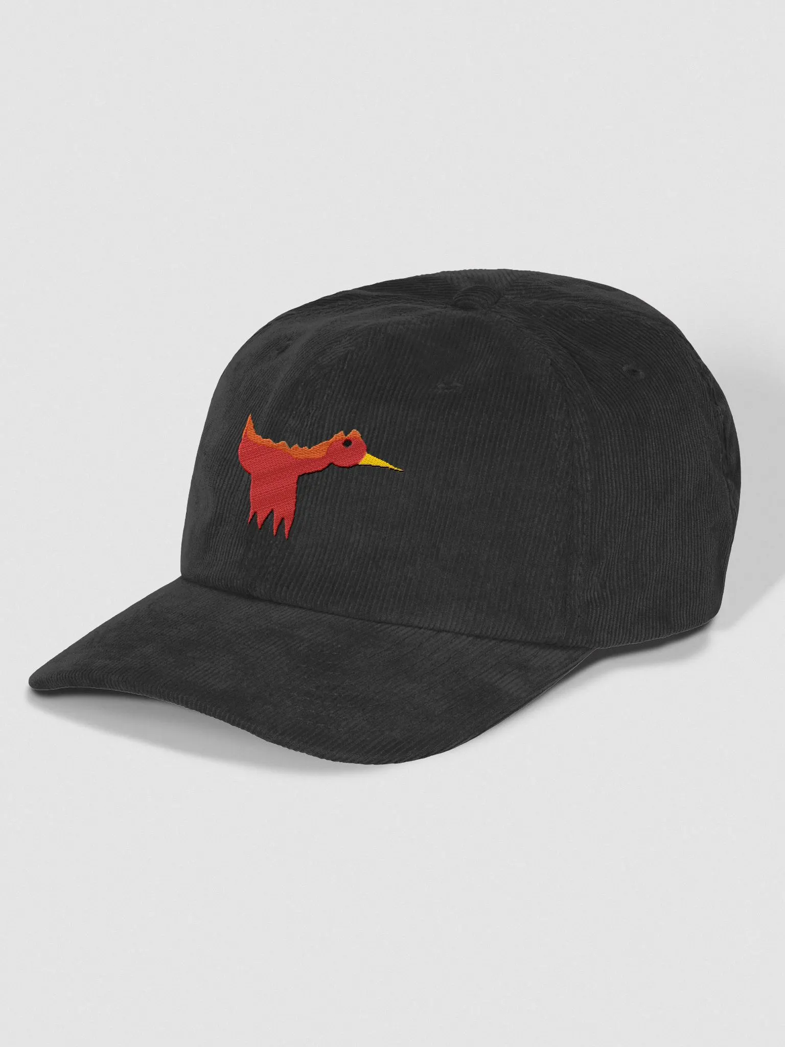 ■BAUF■ HAUS Flame Corduroy Ball Cap Black BFH-23A-U-BLK-04 바우프 하우스 플레임 코듀로이 볼캡 블랙 | BAUF | KREAM