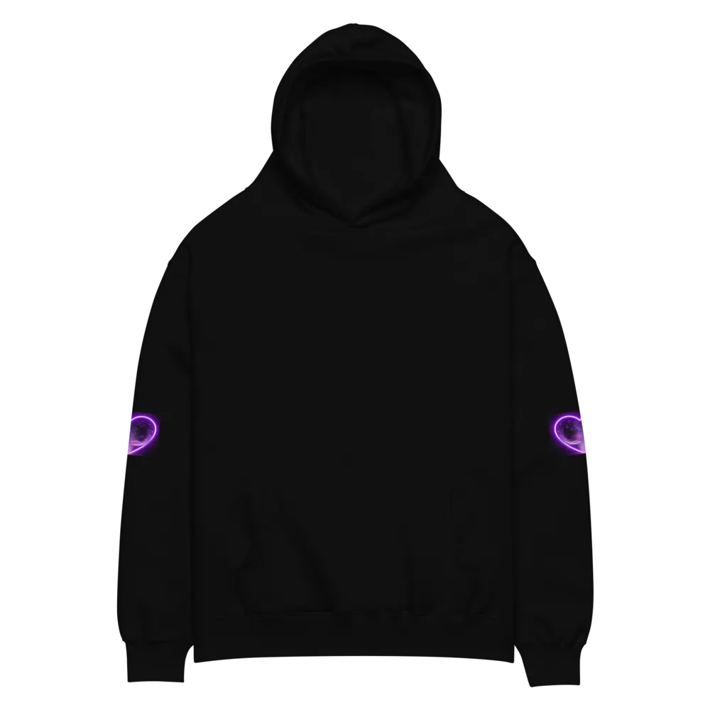 Purple Moonlight Oversized Hoodie 1st Edition | Captain_Juno_VT