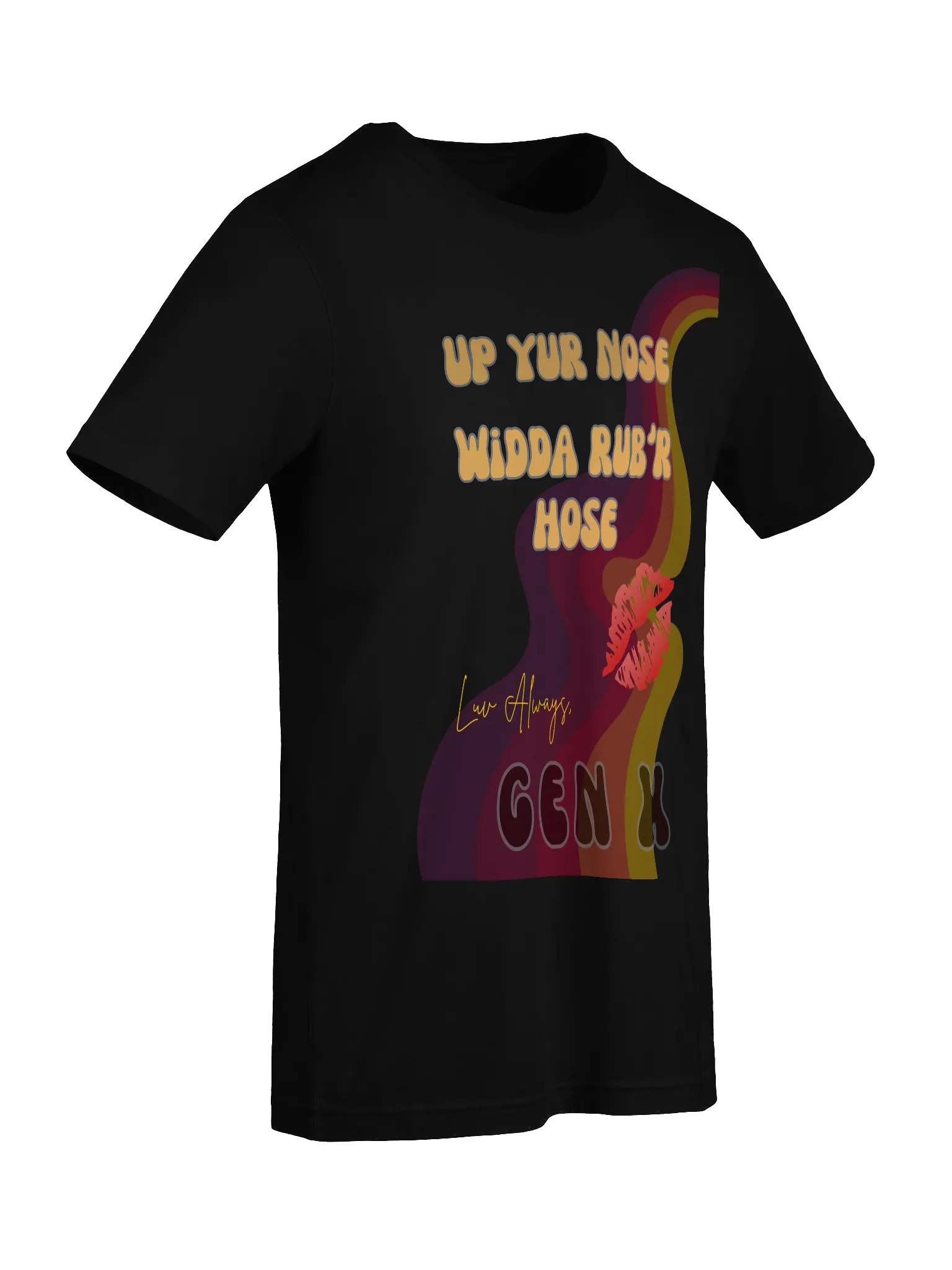 Gen X Retro Wavy T-Shirt | KAY-DEEZ DEE-ZIGNZ #tshirt