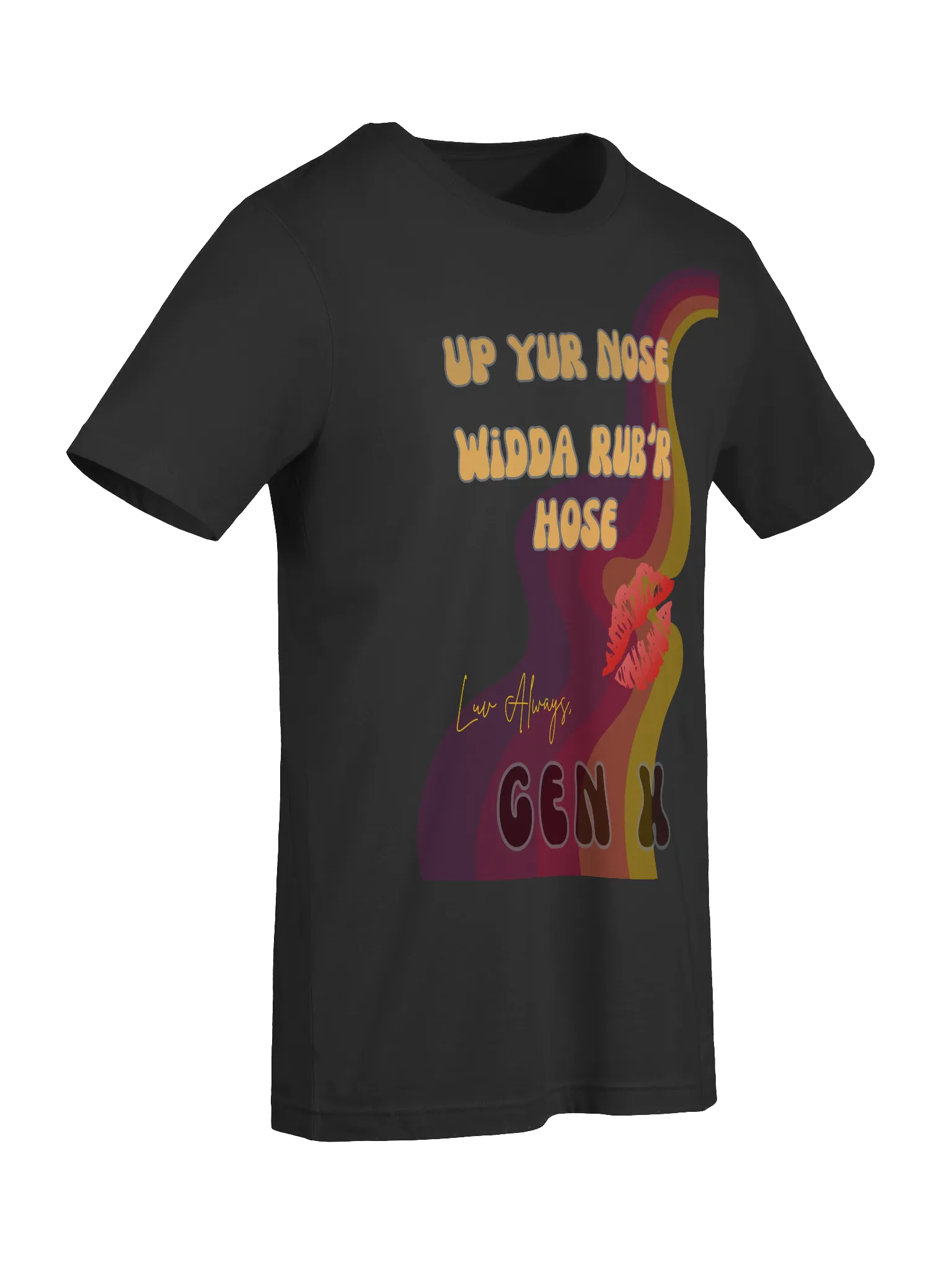 Gen X Retro Wavy T-Shirt | KAY-DEEZ DEE-ZIGNZ #tshirt