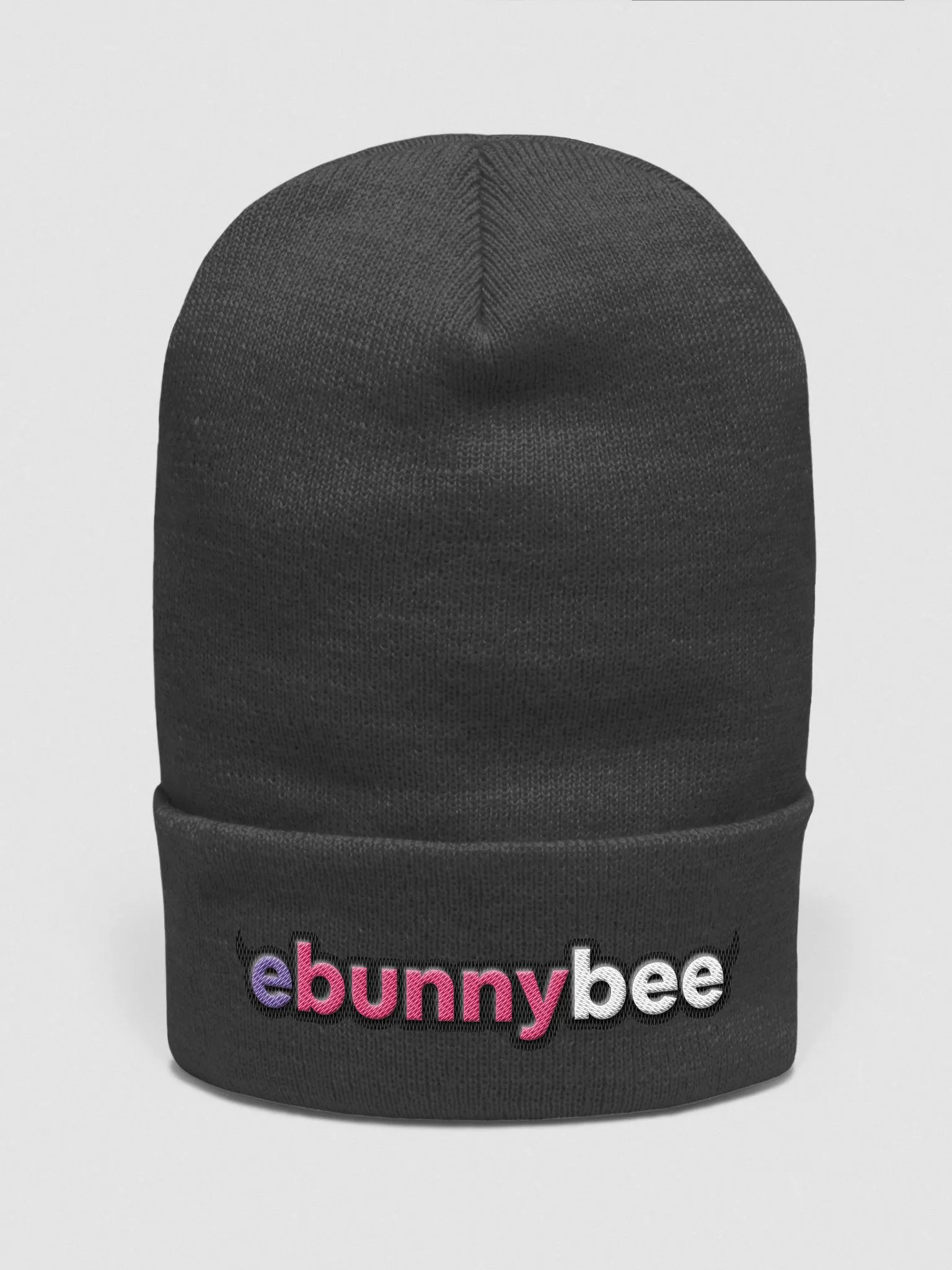 everyone beanie navy おまけ付き Women's Ribbed beanie with dégradé neon stripes | Multicolor