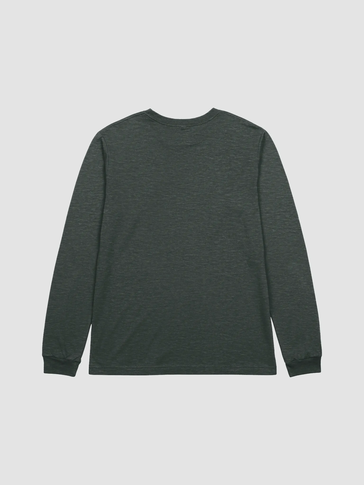 DWD Long Sleeve Shirt - Grey/White Logo | Dark Web Deacon