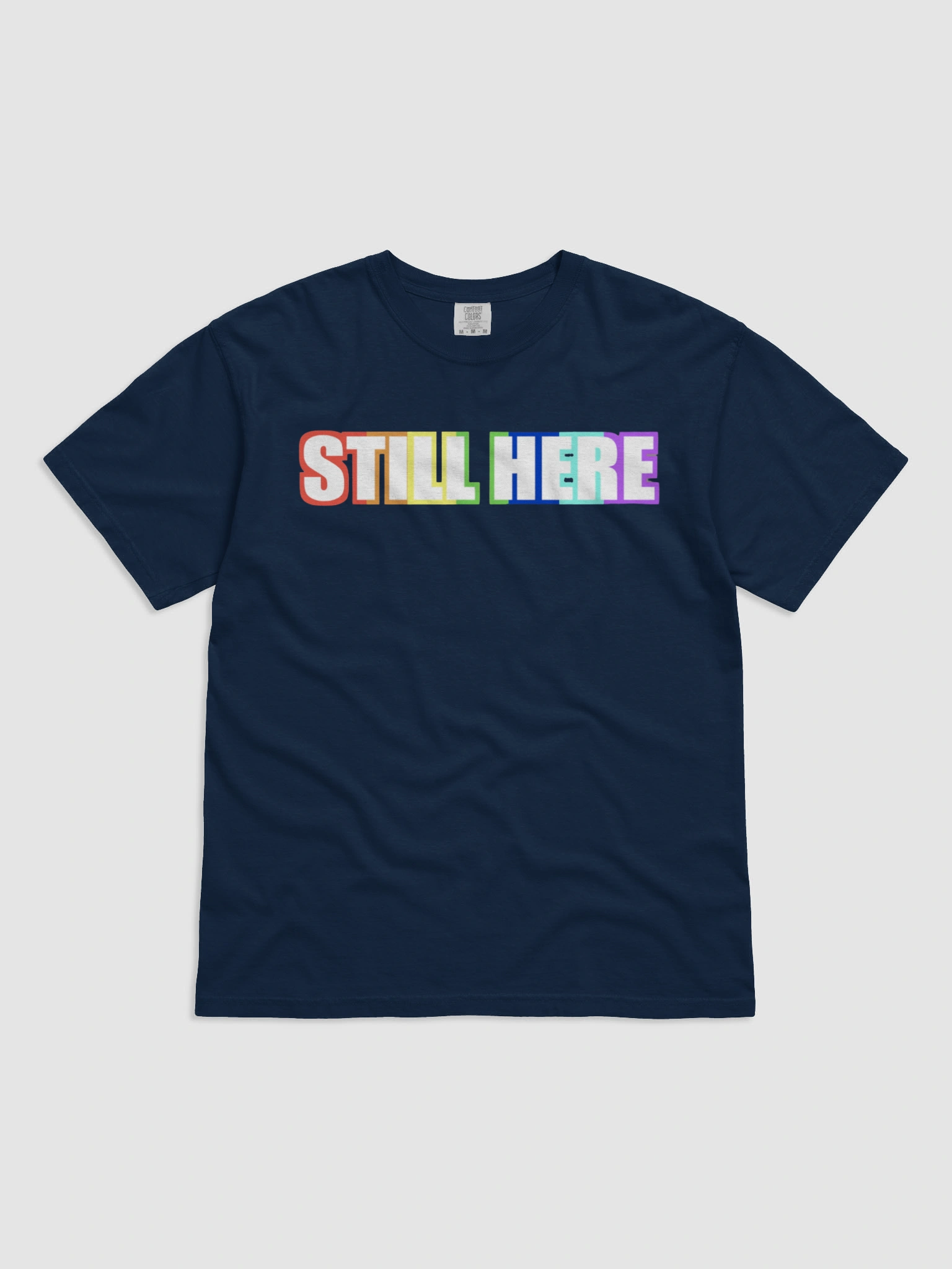 ★Still Here★ レッド 'The Shirt' Tシャツ Still Here T-Shirt | thethirdbill