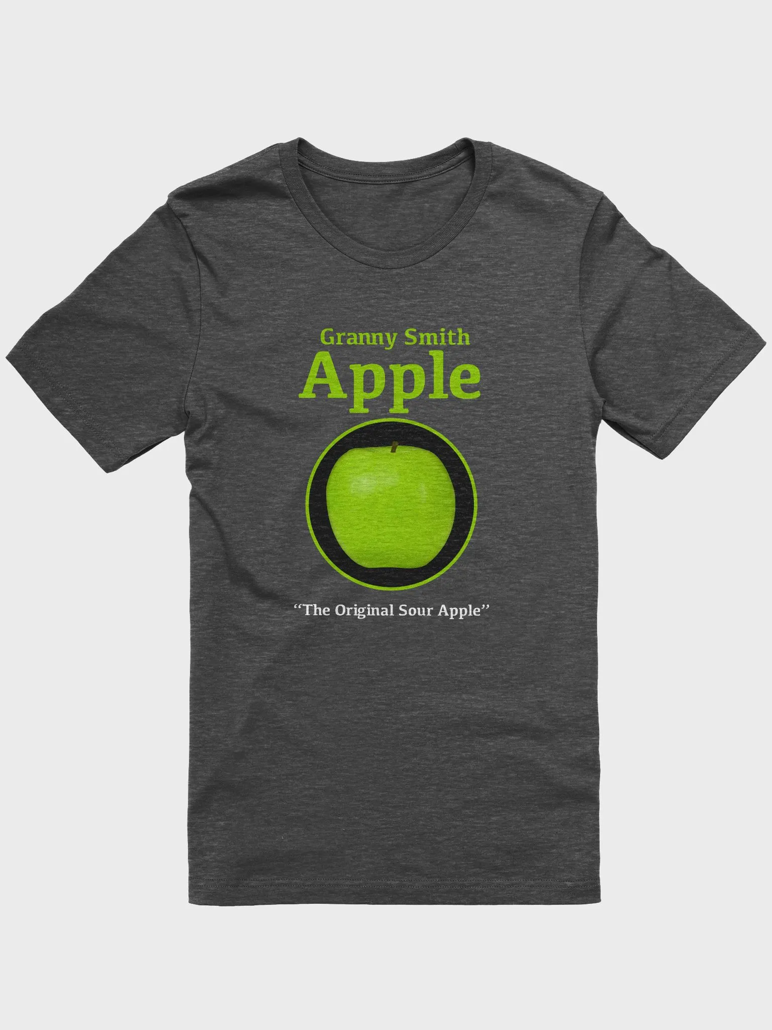 APPLE RANKINGS: Granny Smith Apple T-Shirt (Slim Fit