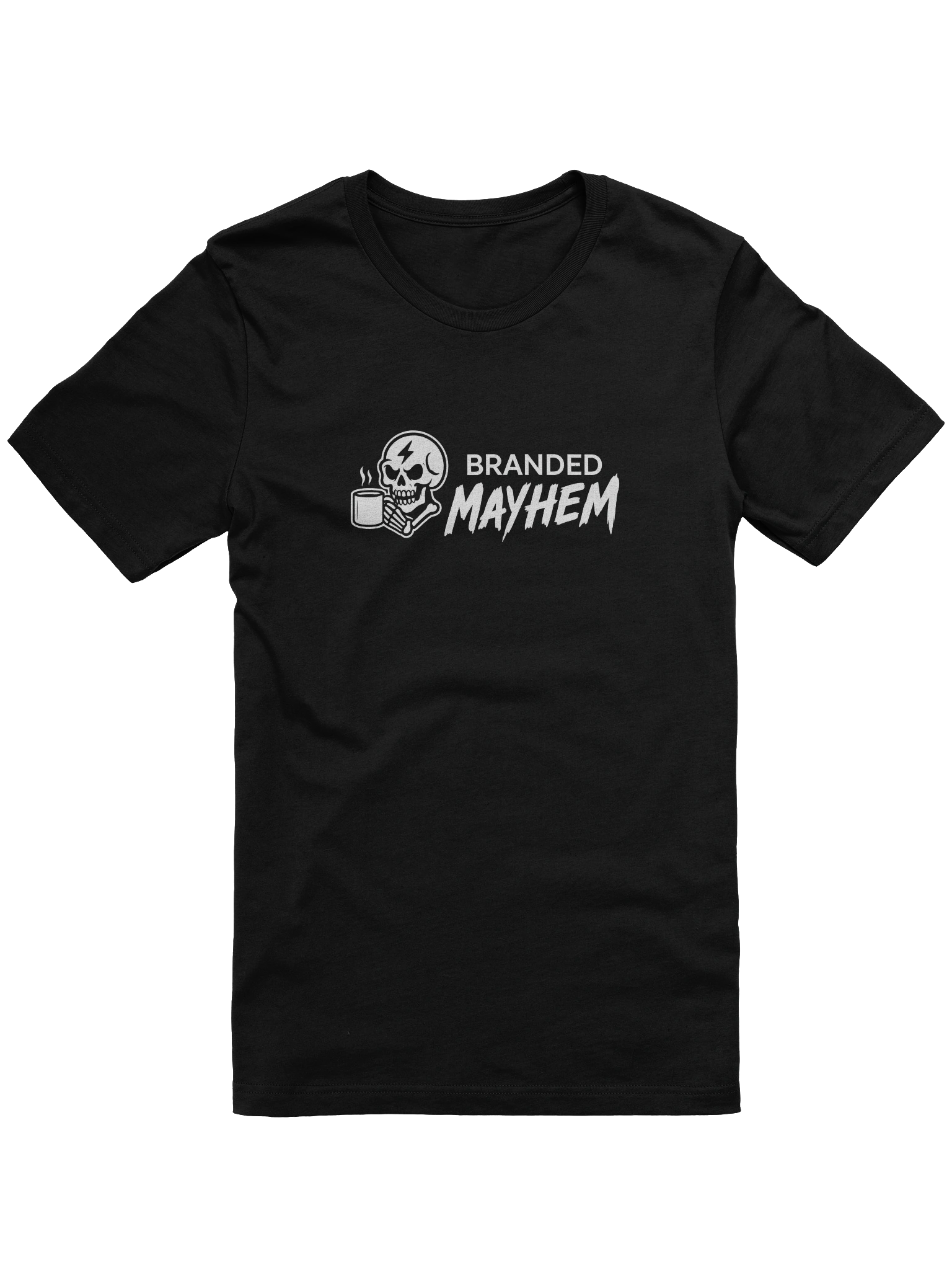 Branded Mayhem Logo Tee – V1 Electric