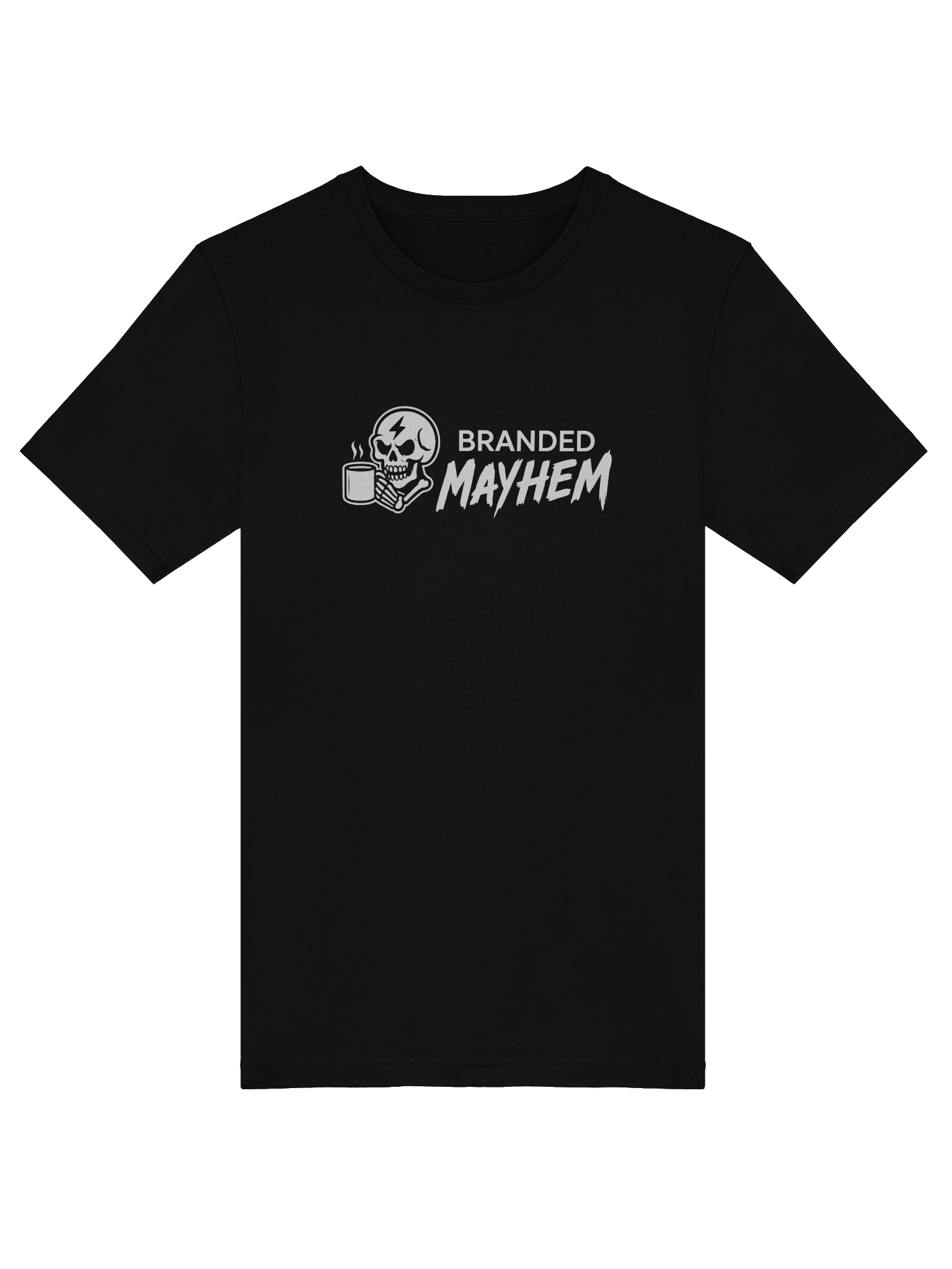 Branded Mayhem Logo Tee – V1 Electric view 5