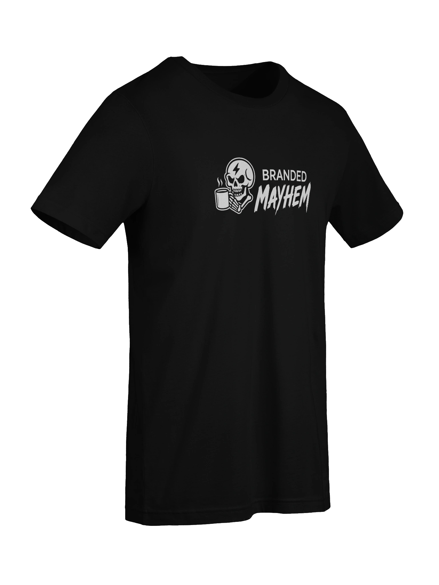 Branded Mayhem Logo Tee – V1 Electric view 9