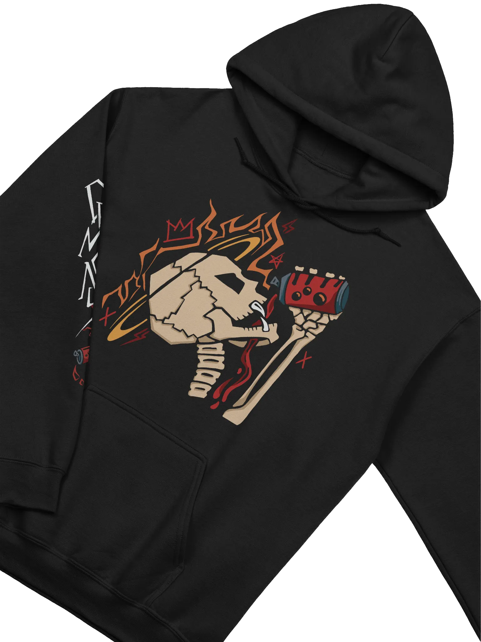 【DISCERNMENT】Dark Rush Painting Hoodie T-Shirt sinners descent into hell – Nero Art and Ink
