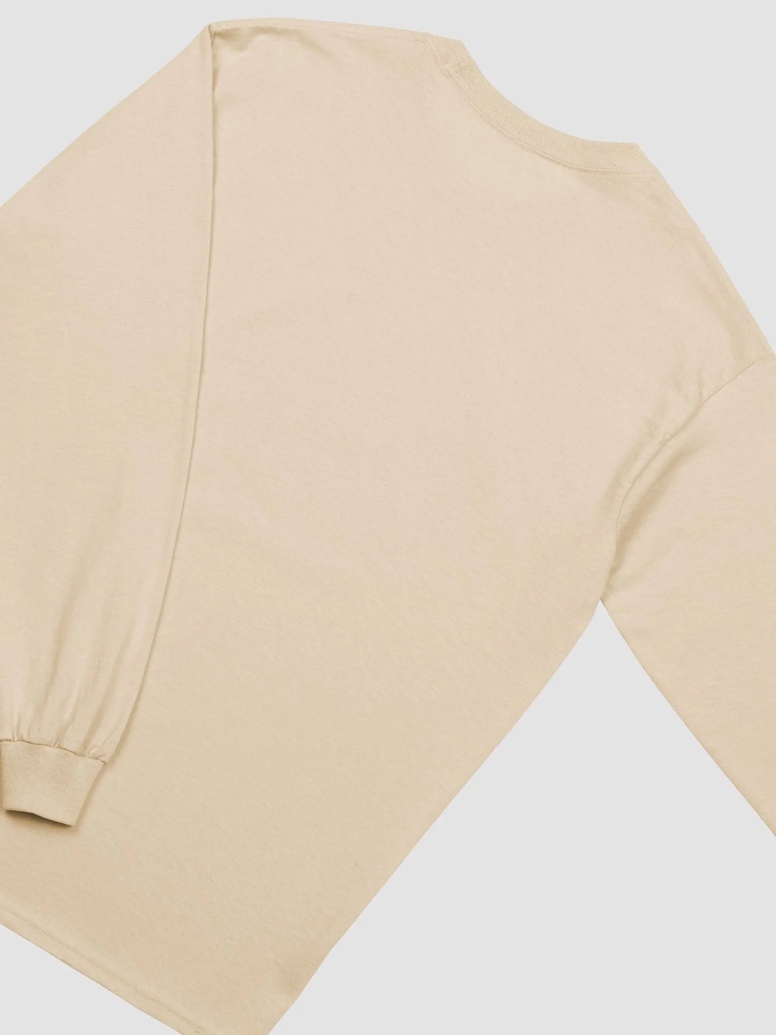 ★ILLIGO★ Ringer Lettering Long Sleeve Beige Unisex Timeless Tradition WG Long Sleeve – OTurtle Golf