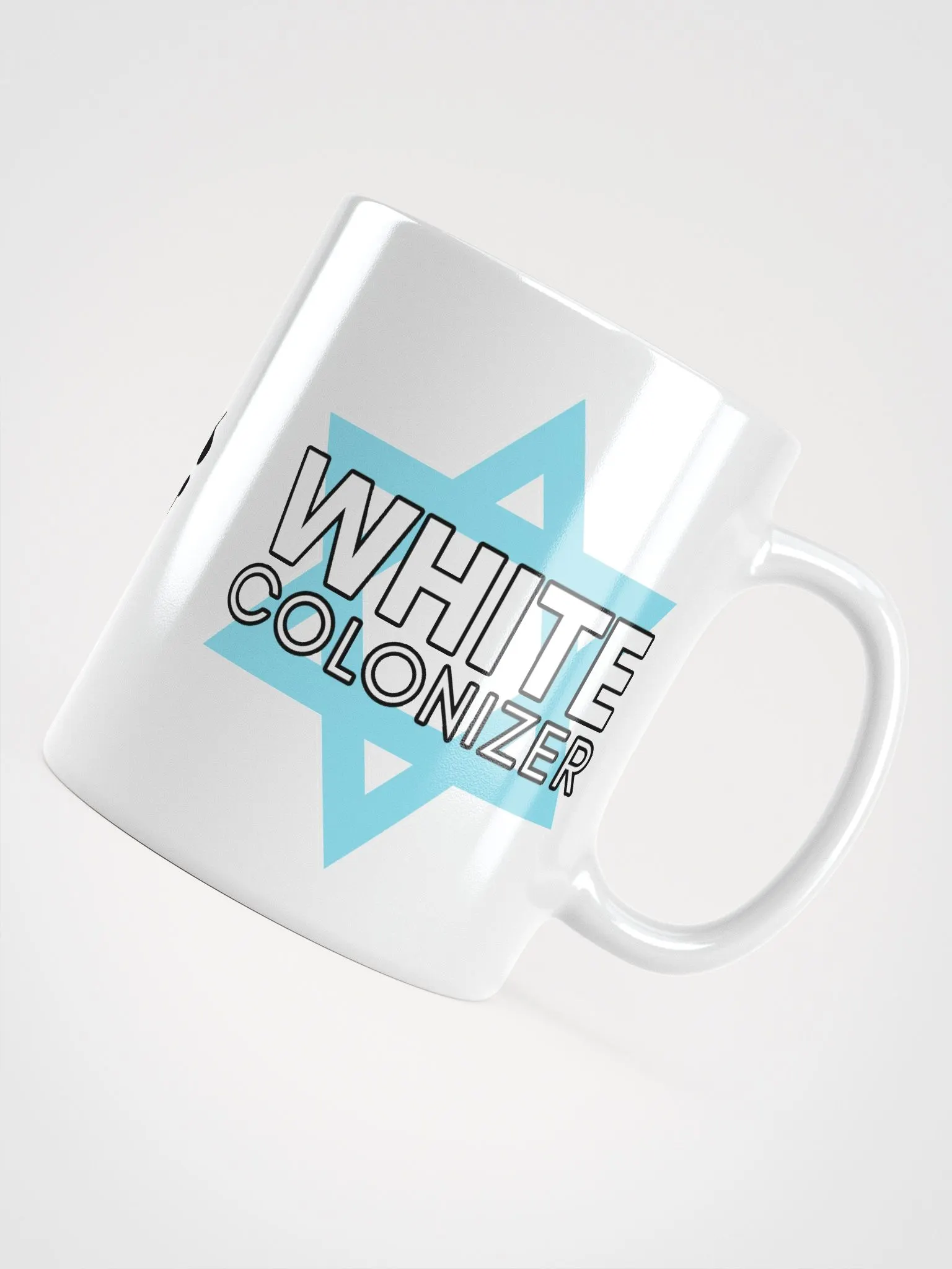 White Colonizer Mug | The Traveling Clatt Shop