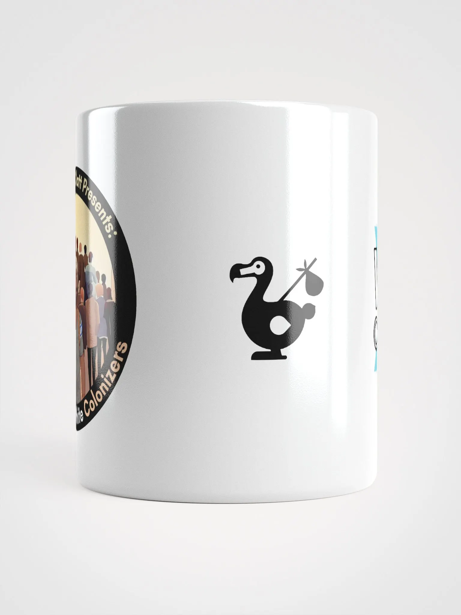 White Colonizer Mug | The Traveling Clatt Shop