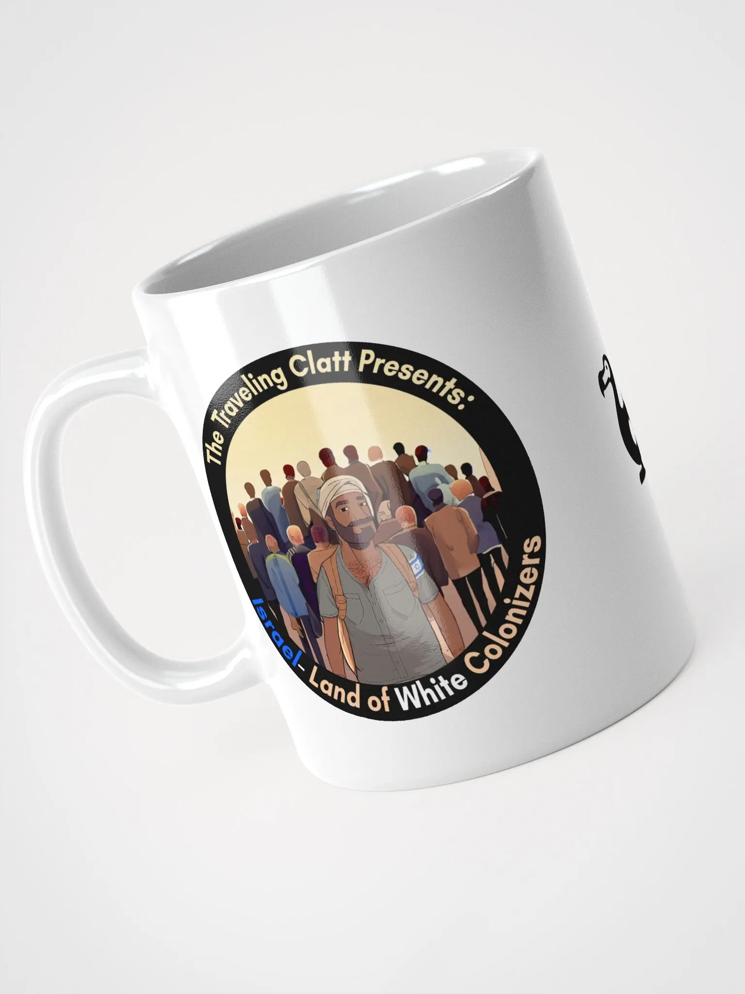White Colonizer Mug | The Traveling Clatt Shop
