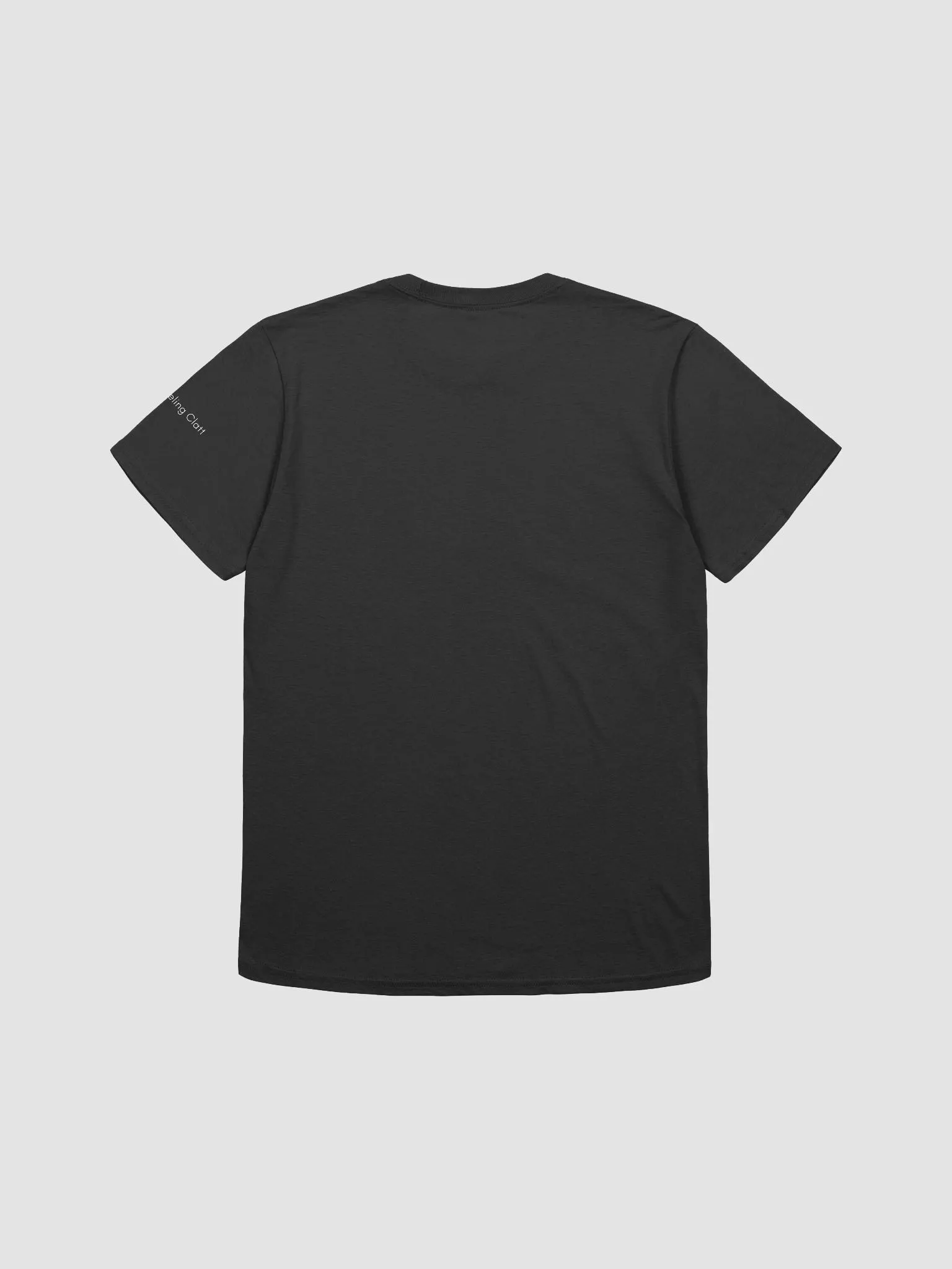 Classic Clatt Tee BLACK | The Traveling Clatt Shop
