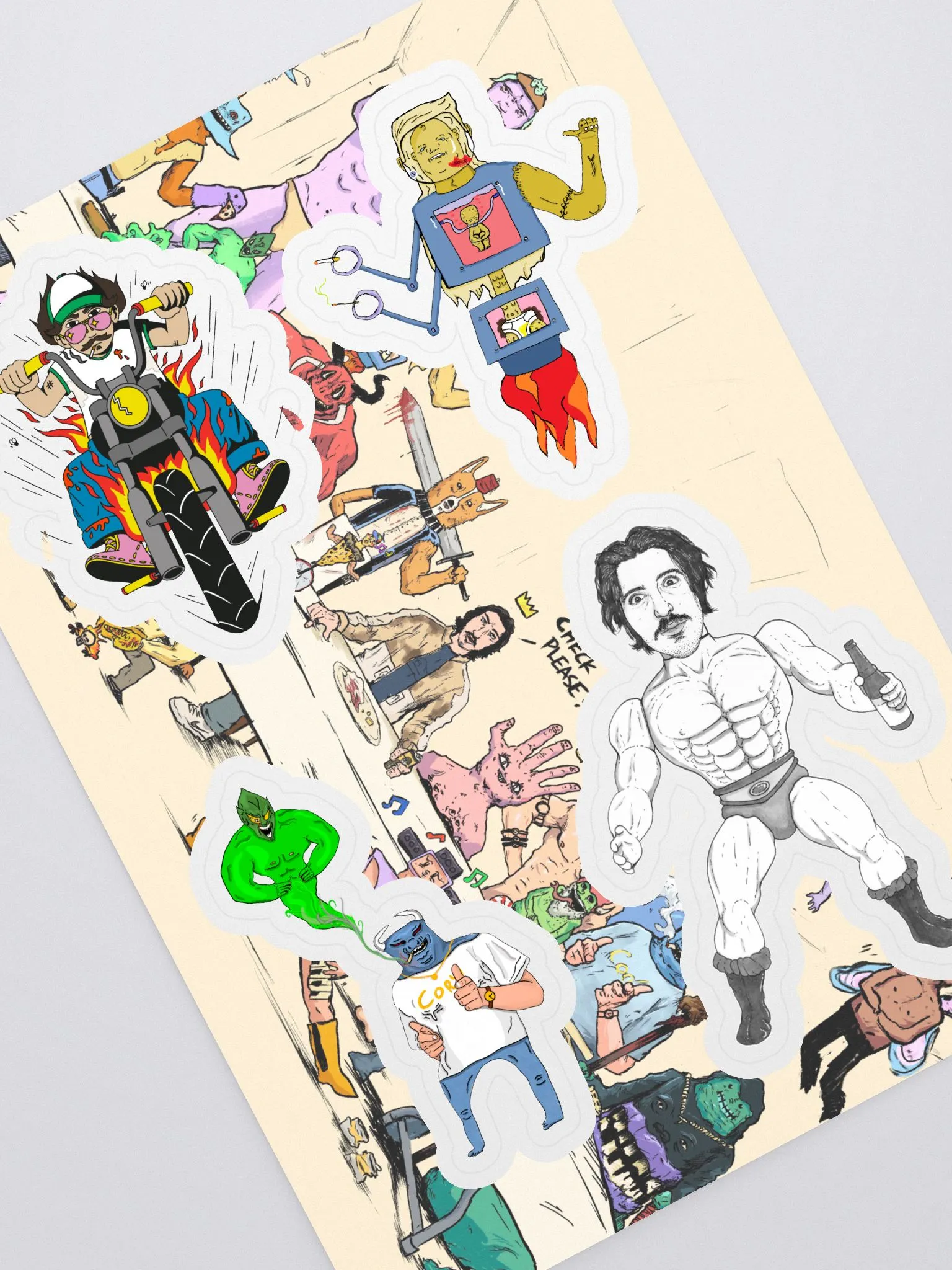 Freak Sheet 1 | PapaPoob