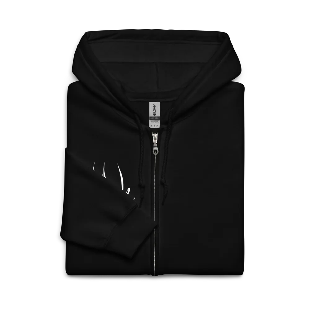 Gh0stArcade Horror Poster Zip Up Hoodie | Gh0stArcade