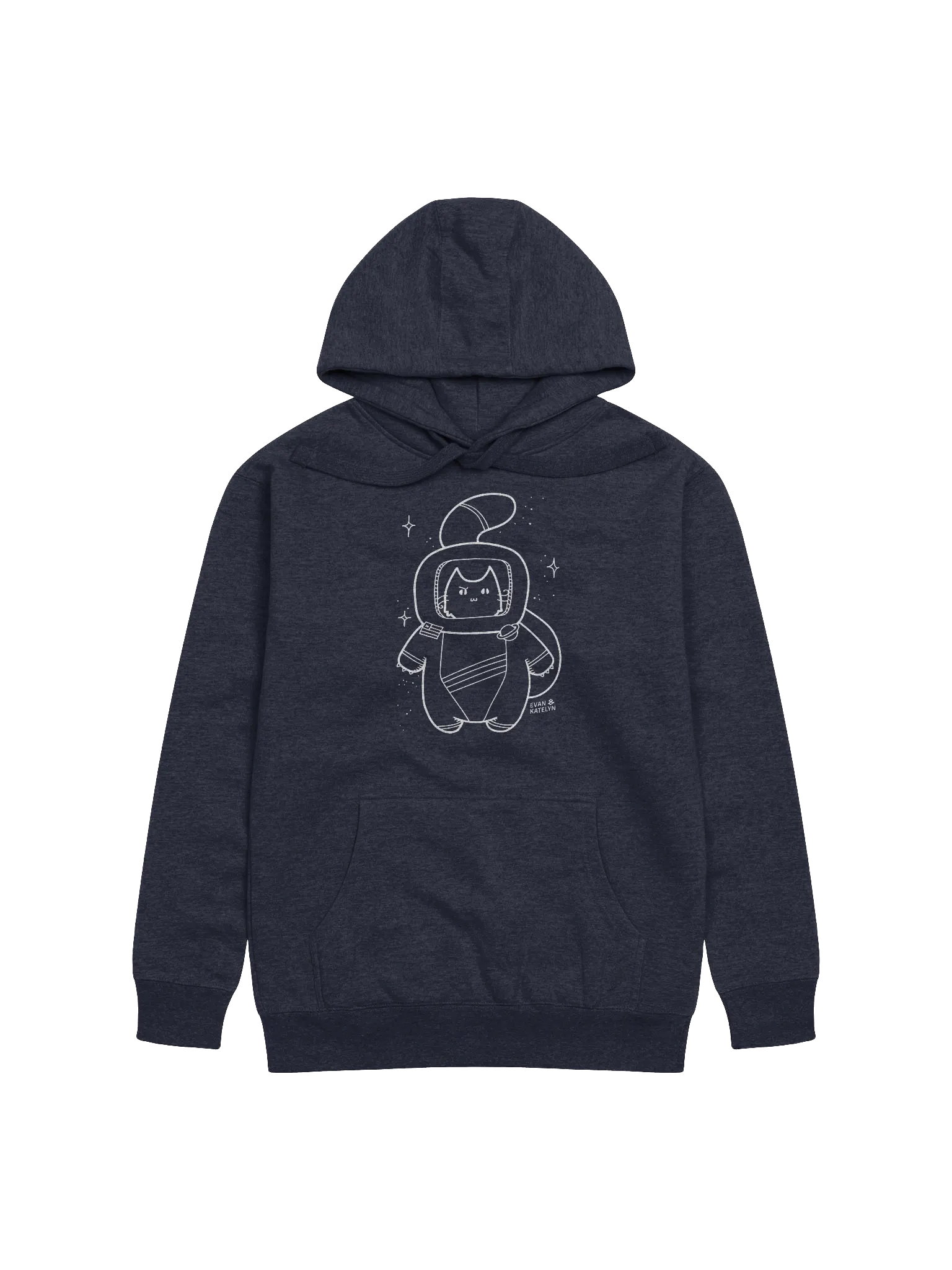 【oan】Space Napping Sweatshirt Supurrvisor in Space Hoodie | Shop Evan & Katelyn