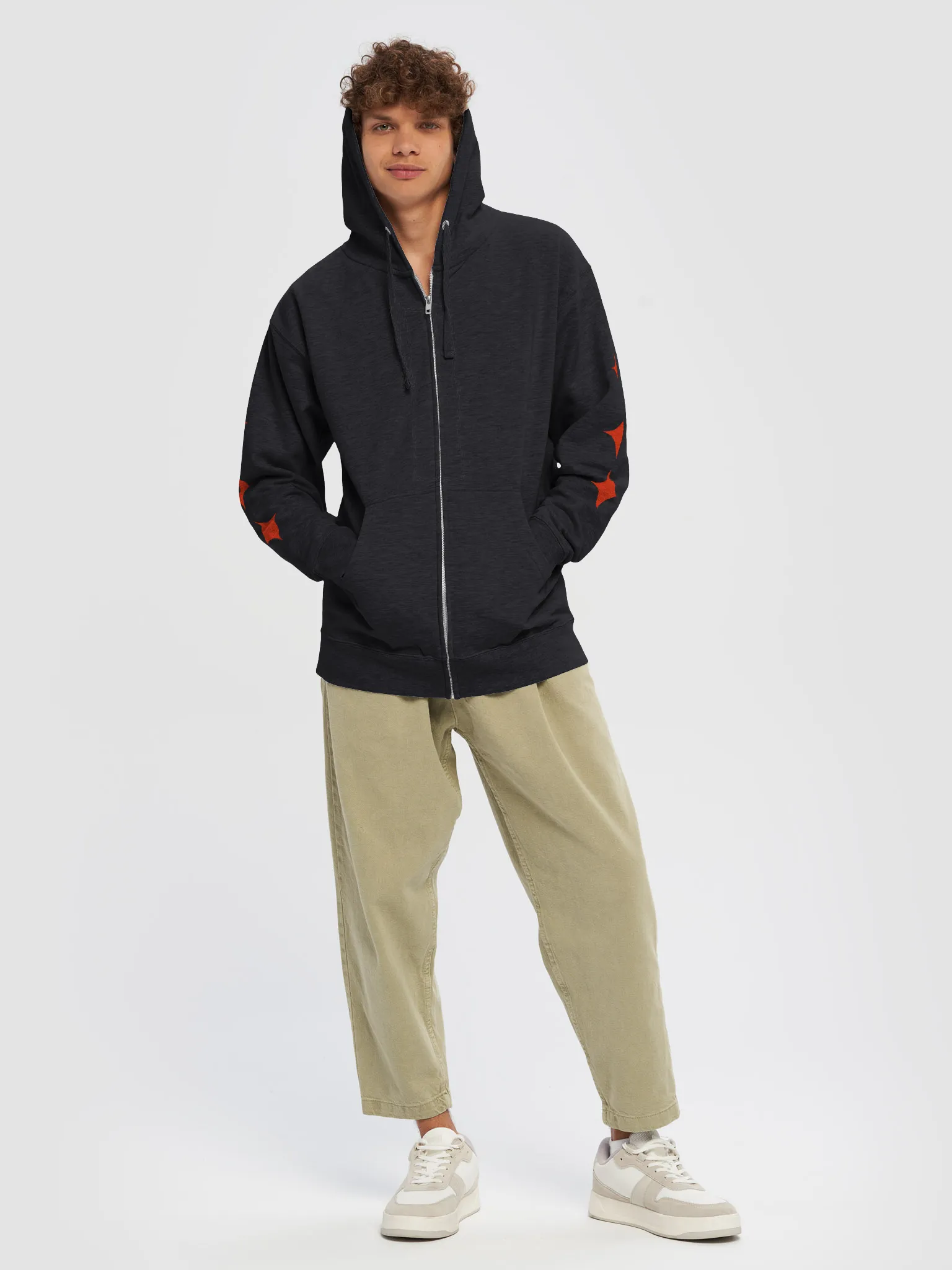 Ramshackle Trio Coinfall Zip-Up Hoodie | Zeddyzi