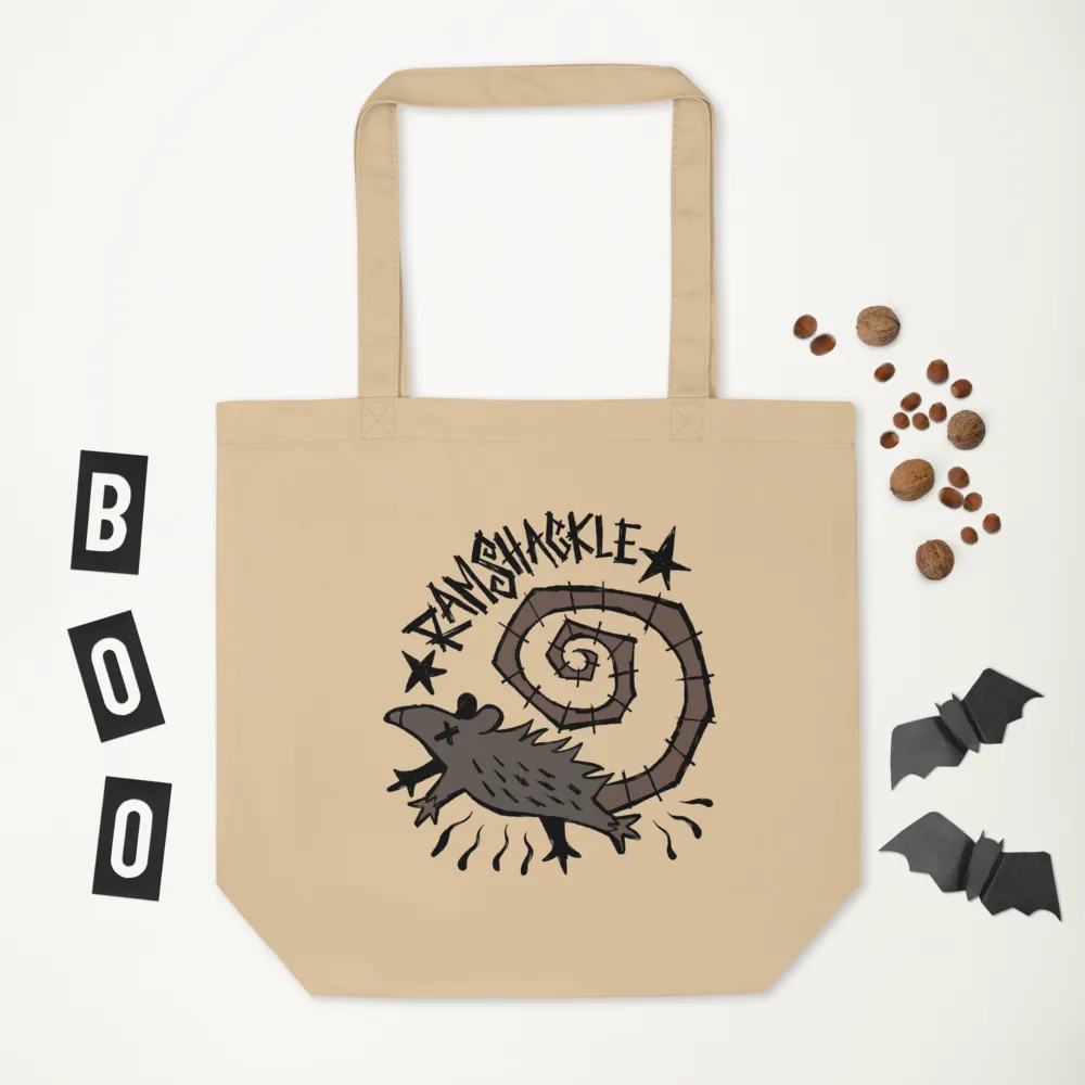 Ramshackle Rat Tote Bag | Zeddyzi