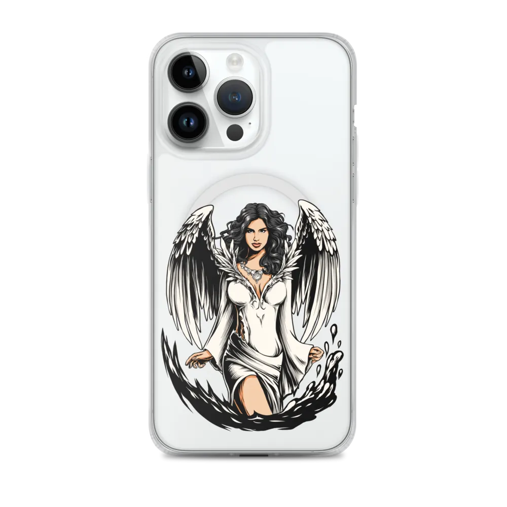 岩田剛典　ANGEL LOGO iPhone CASE CLEAR Angel Clear iPhone Case | Vivid Dynasty