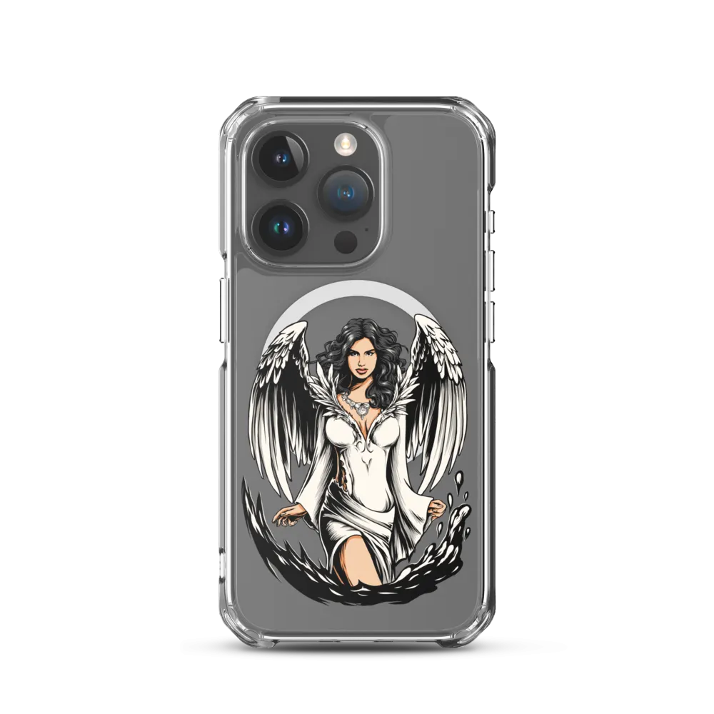 岩田剛典　ANGEL LOGO iPhone CASE CLEAR Angel Clear iPhone Case | Vivid Dynasty