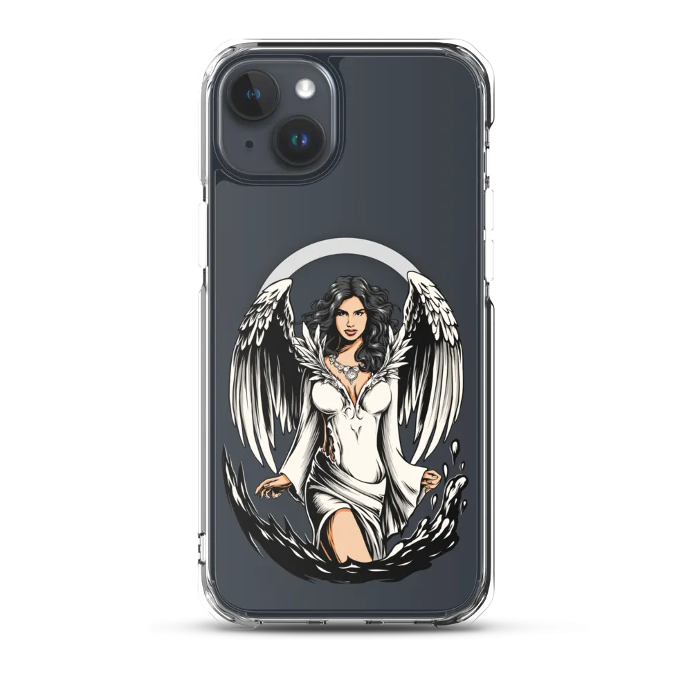 岩田剛典　ANGEL LOGO iPhone CASE CLEAR 岩田剛典 ANGEL LOGO iPhone CASE CLEAR ANGEL OF DEATH