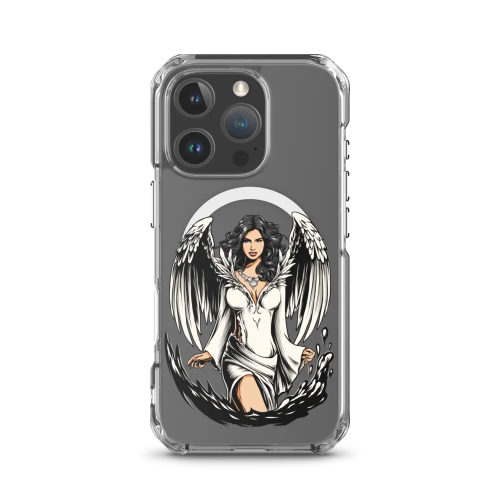 休日限定 Angel Dynasty Vivid | Case iPhone Clear iPhoneアクセサリー