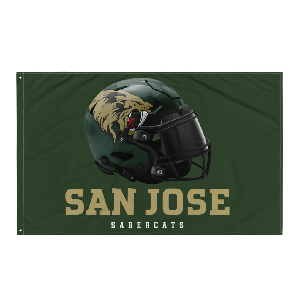 San Jose SaberCats Team Flag NGL Pro Shop