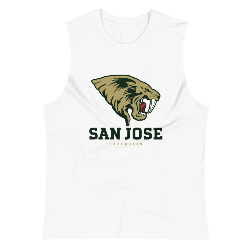 San Jose Sabercats Team Muscle T-Shirt NGL Pro Shop