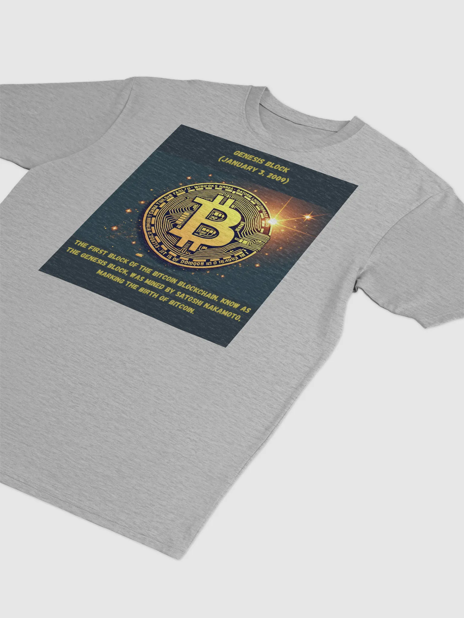 Genesis Block Bitcoin Tee | Robus Store