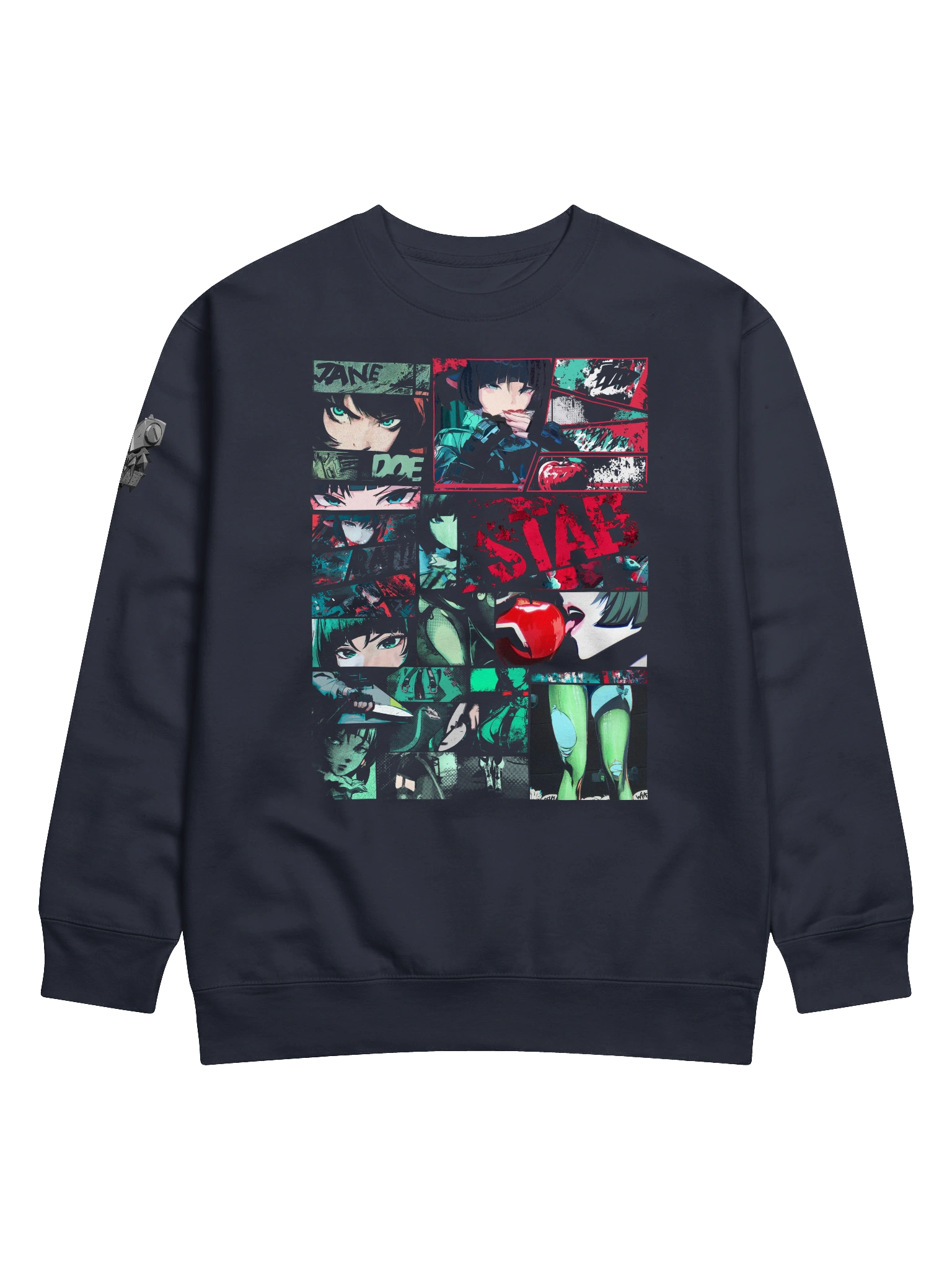 韓国発!【MONSTER REPUBLIC】Movement Basic Logo Sweatshirt Item MONSTER REPUBLIC MOVEMENT BASIC LOGO MTM BLACK | GVG